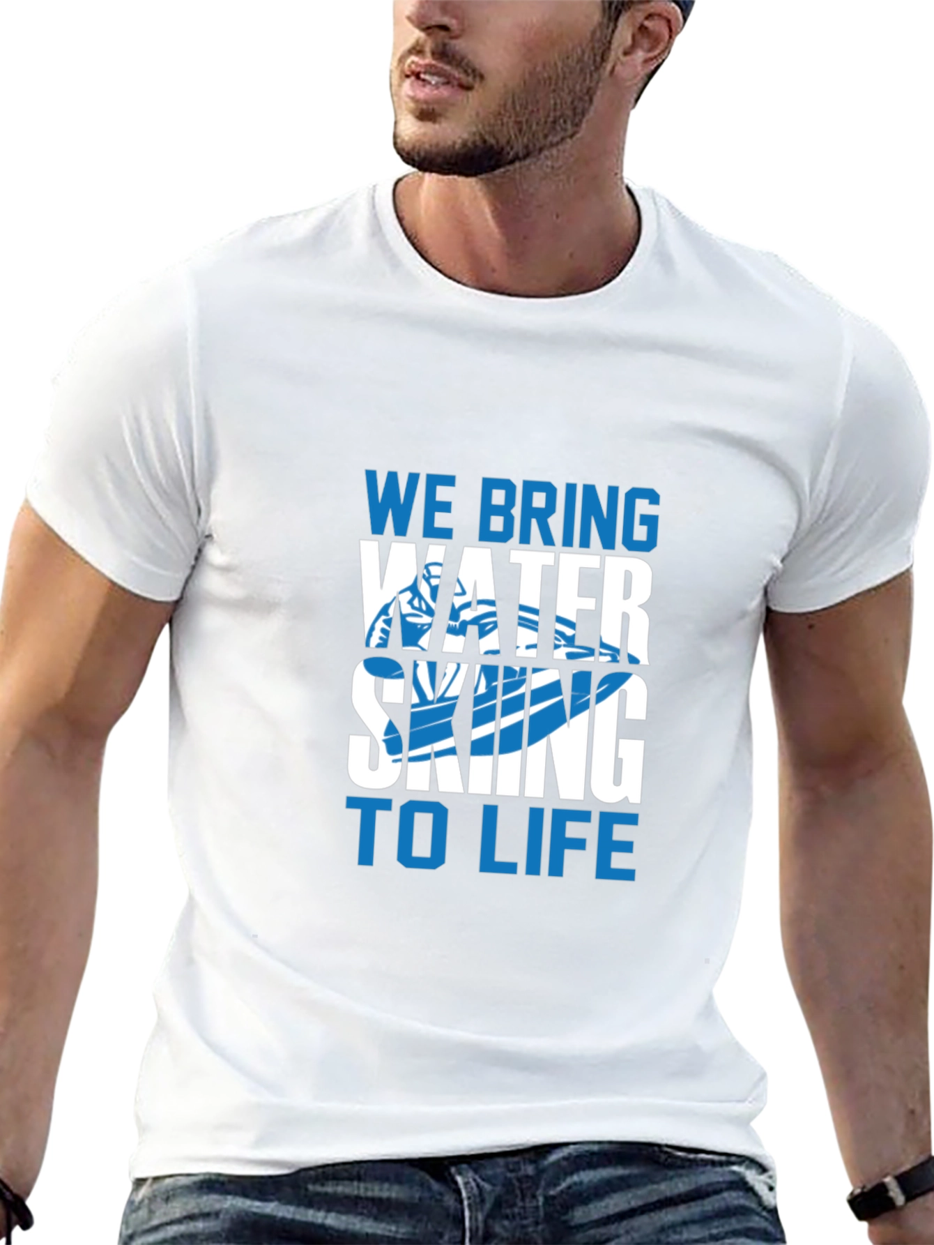 Water Skiing T-Shirt - We Bring To Life