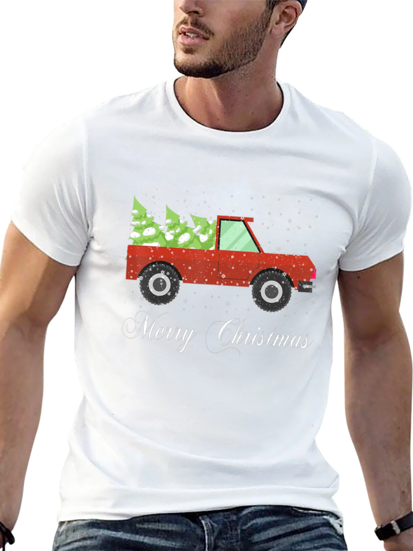Merry Christmas Truck T-Shirt