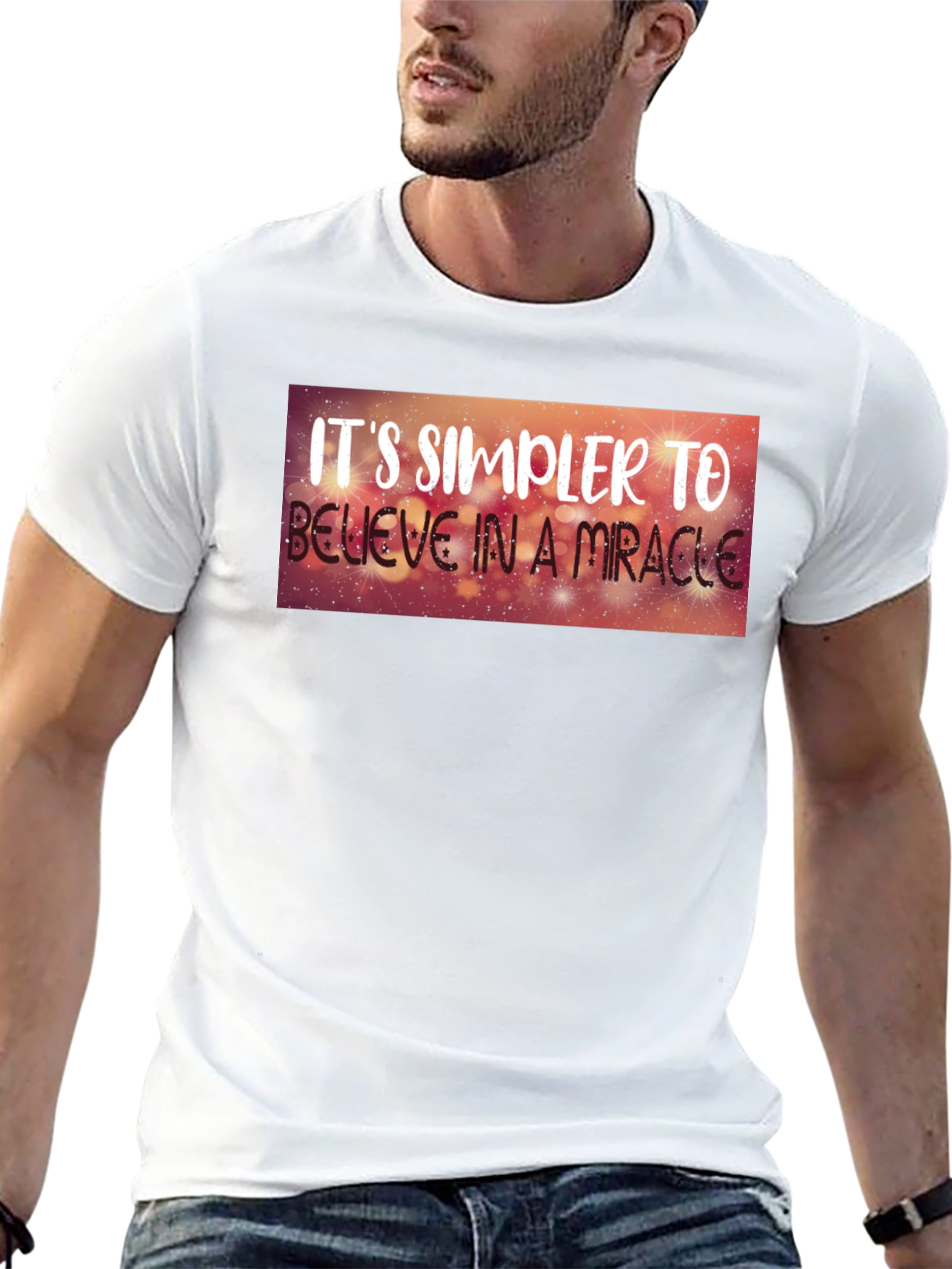 Believe in Miracles Graphic Tee
