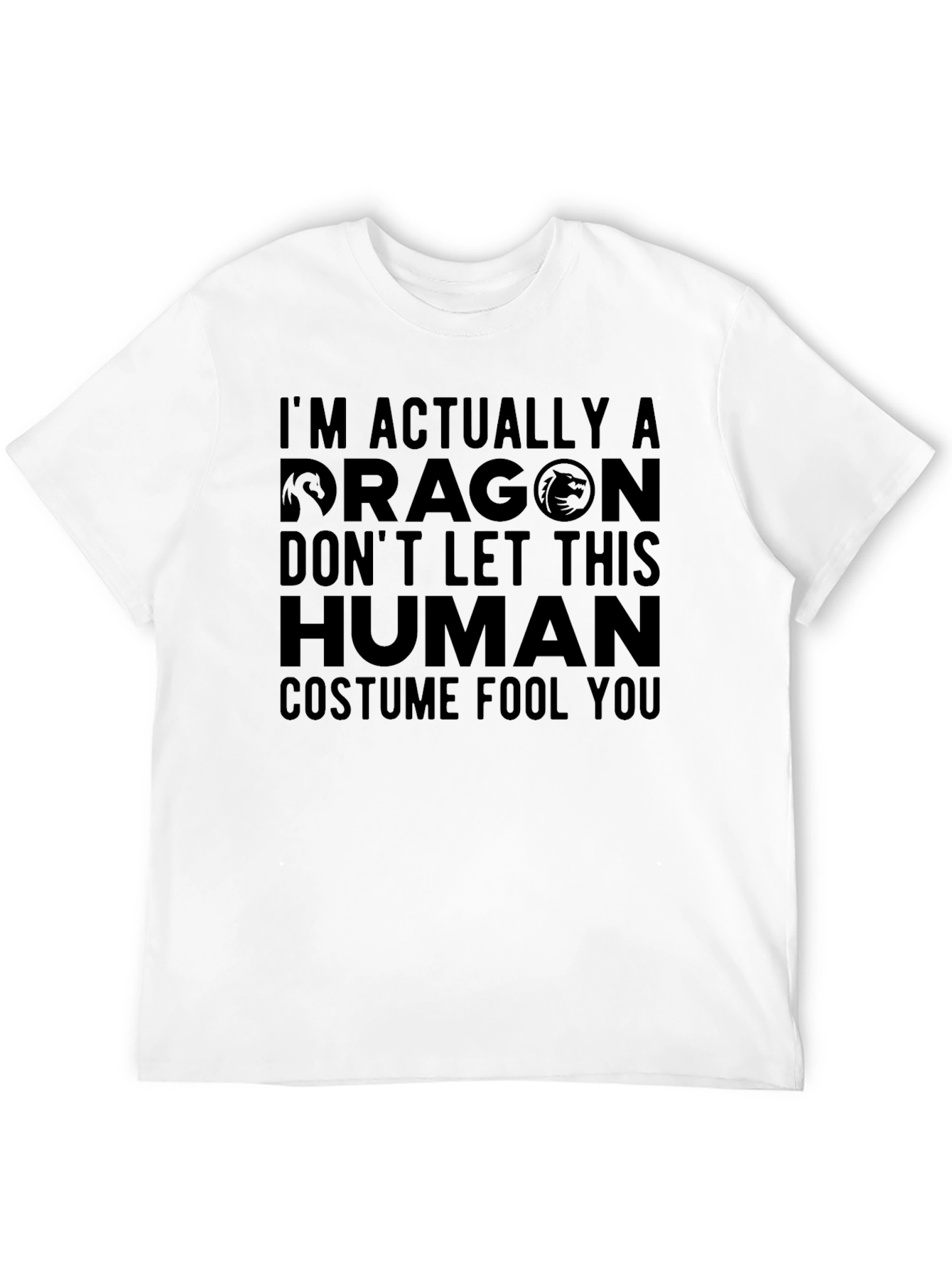 Im Actually a Dragon T-Shirt - Funny Costume Tee