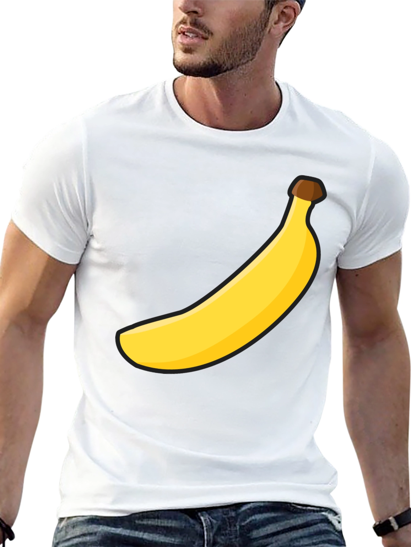 Banana Graphic Tee - Unisex Casual T-Shirt