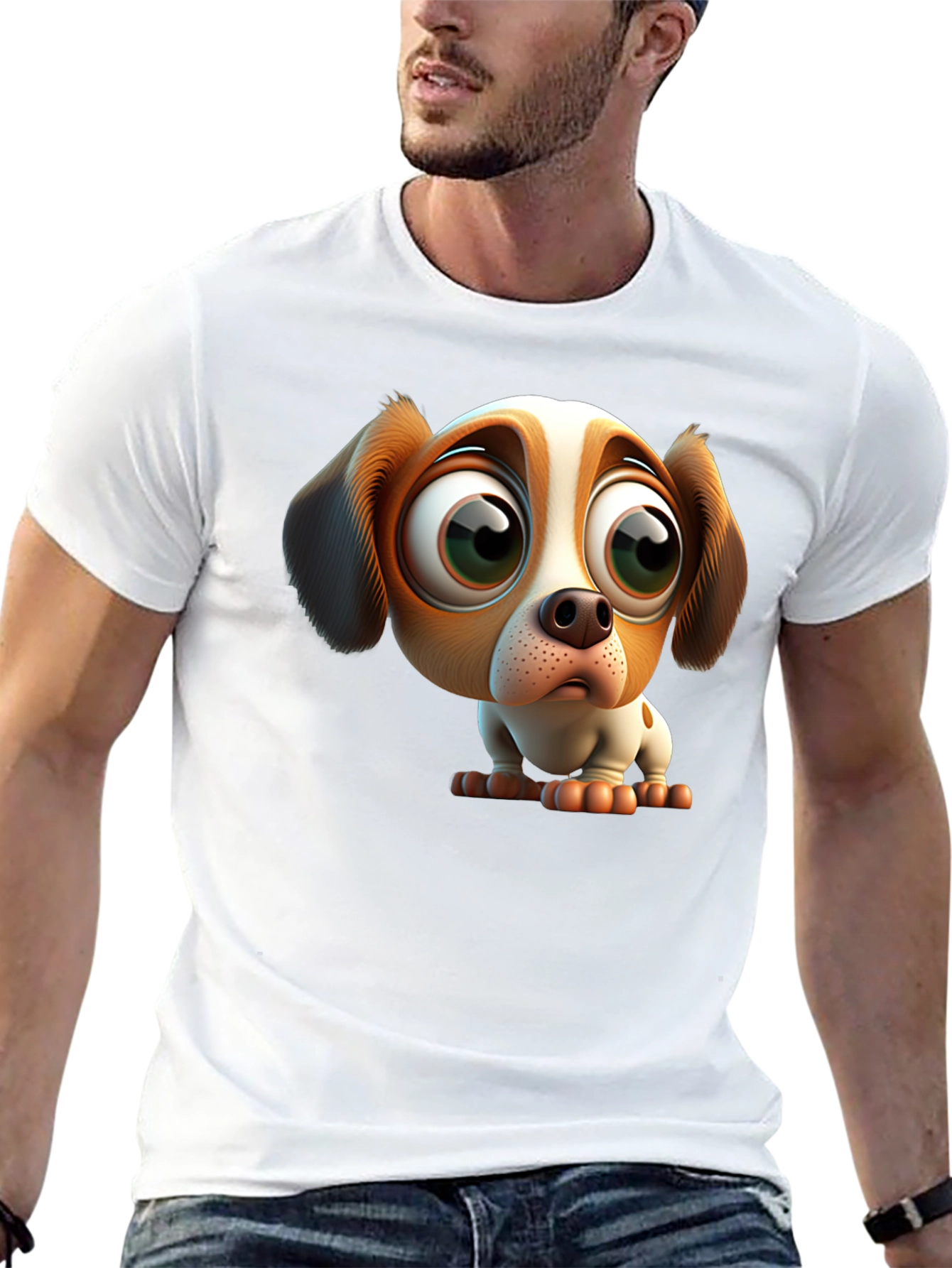 Cute Cartoon Puppy Dog T-Shirt