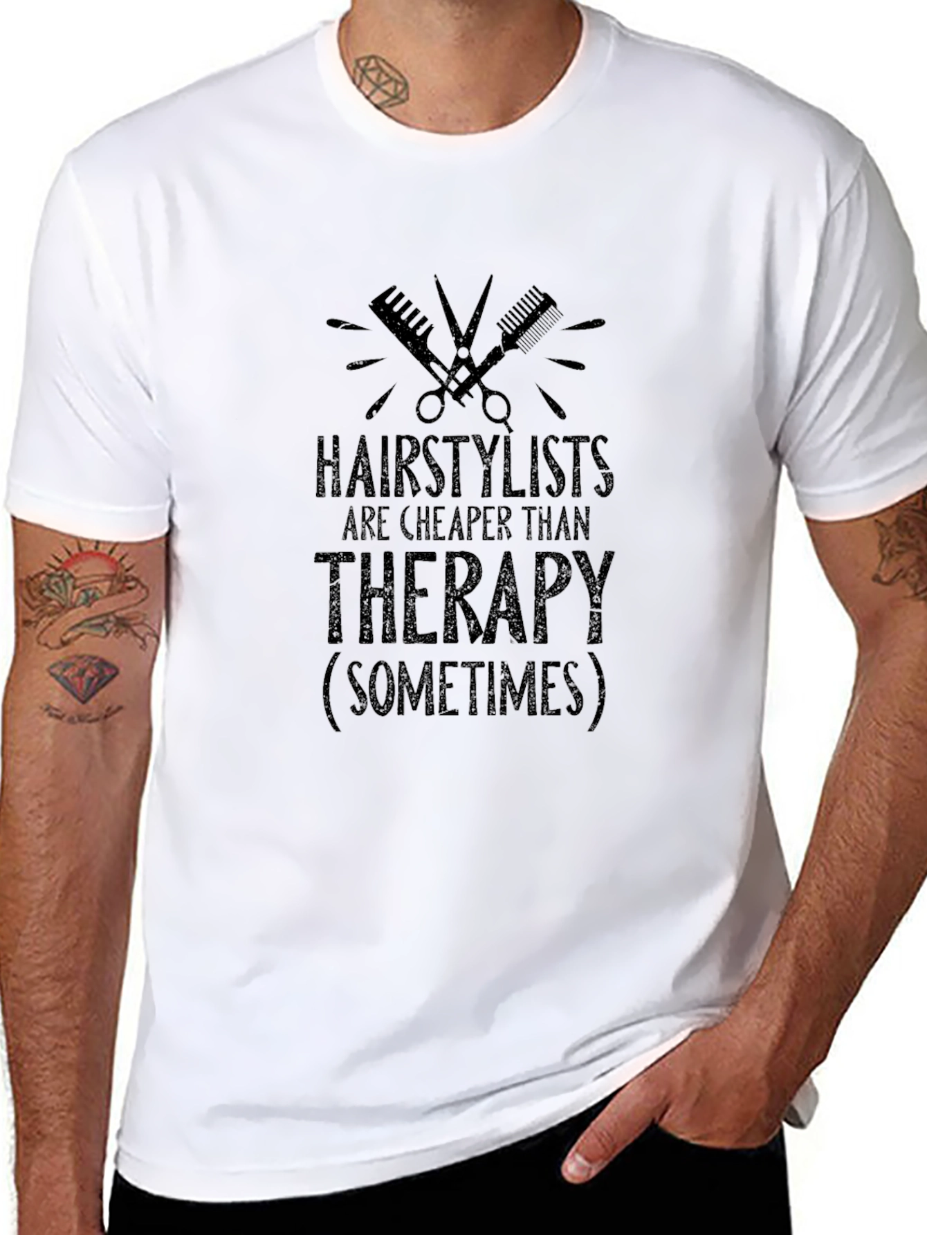 Hairstylist Therapy Graphic Tee