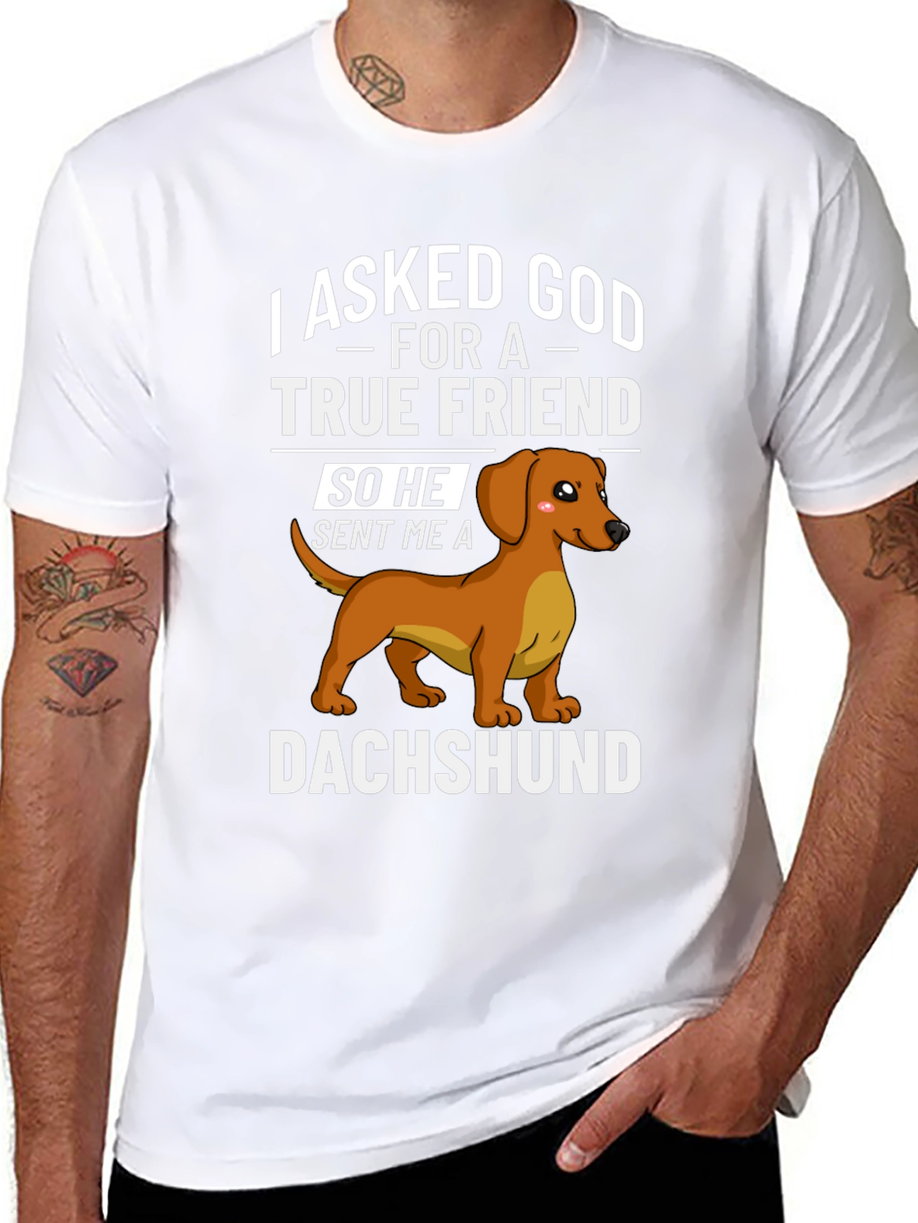 Dachshund True Friend T-Shirt
