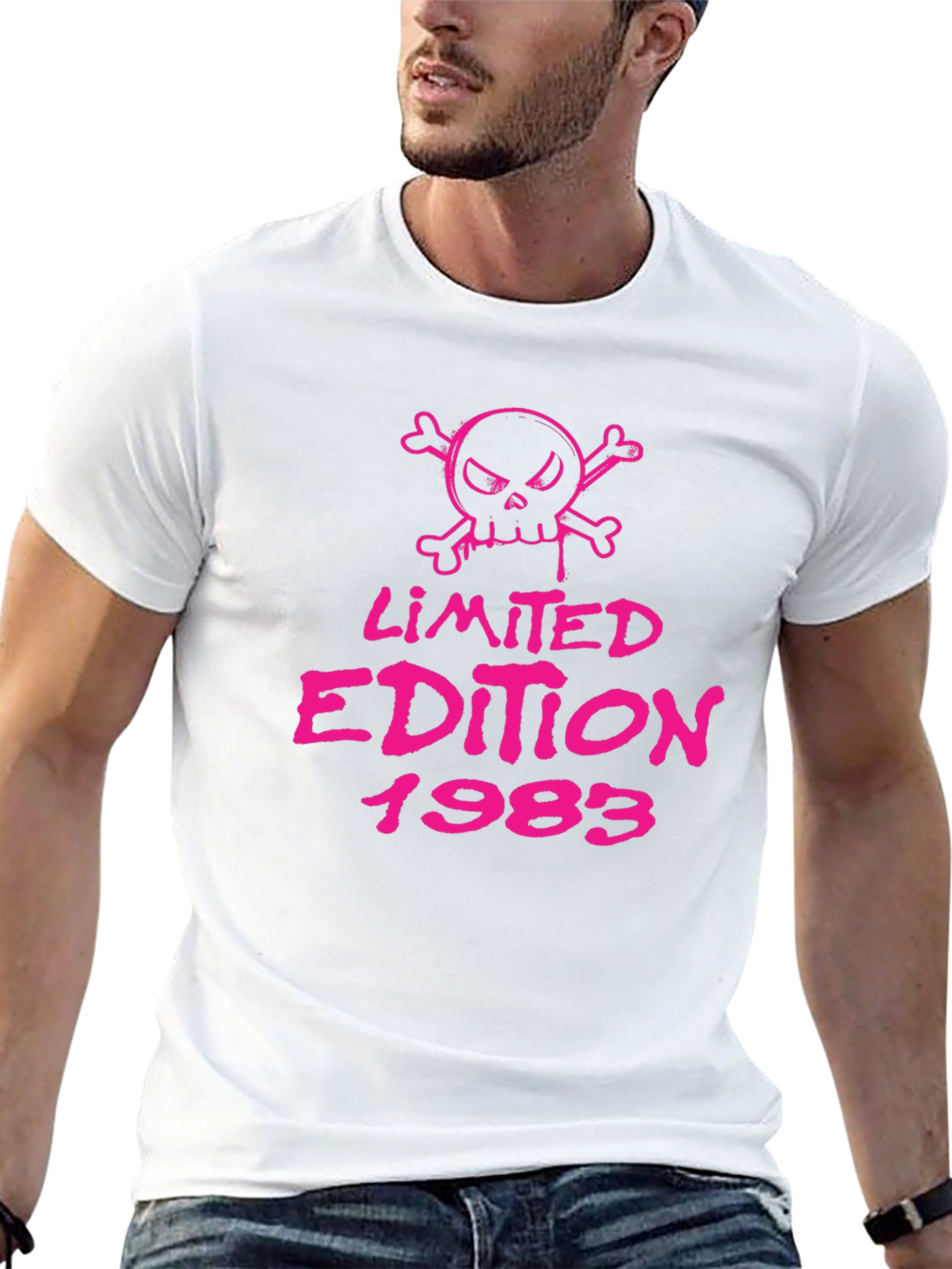 Limited Edition 1983 Skull Graphic T-Shirt
