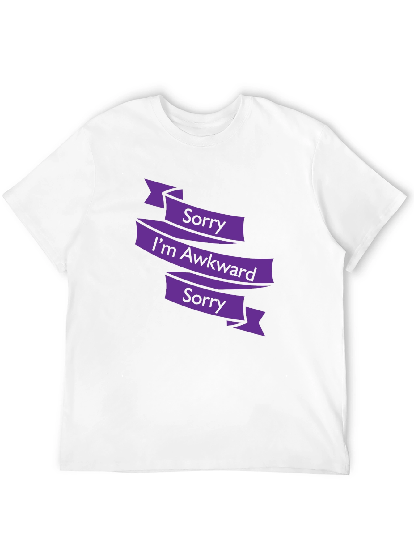 Awkward Sorry Funny Graphic T-Shirt