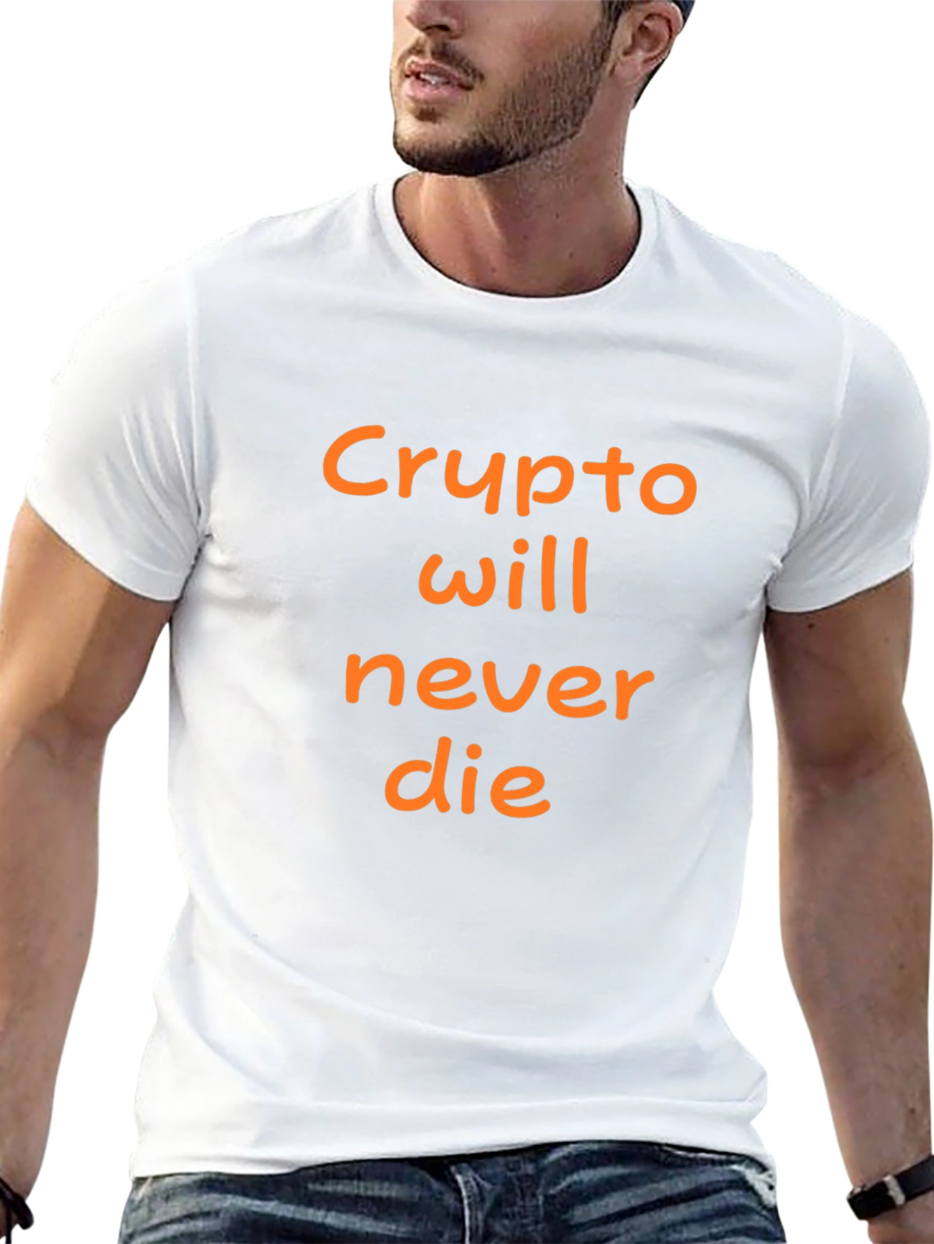 Crypto Will Never Die Graphic Tee