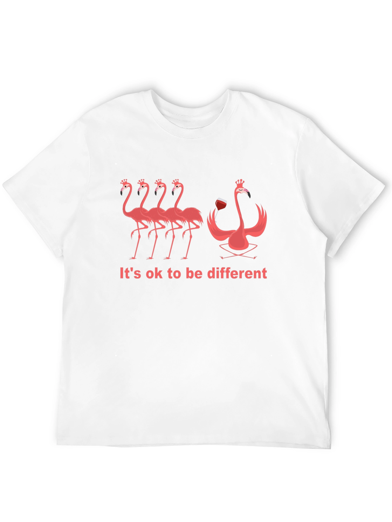 Unique Flamingo T-Shirt: Be Different!