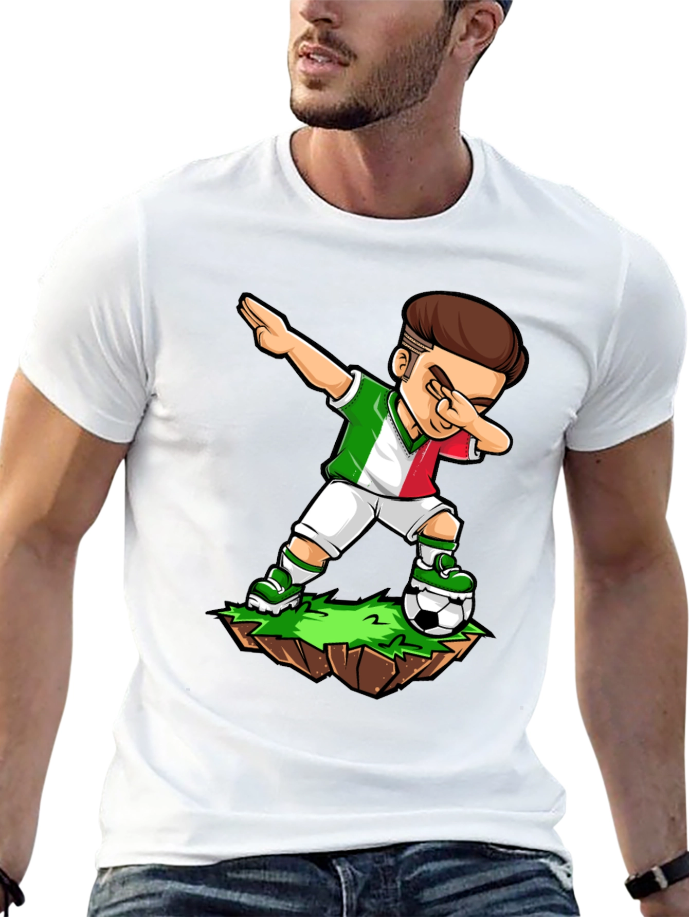 Italy Soccer Dab T-Shirt