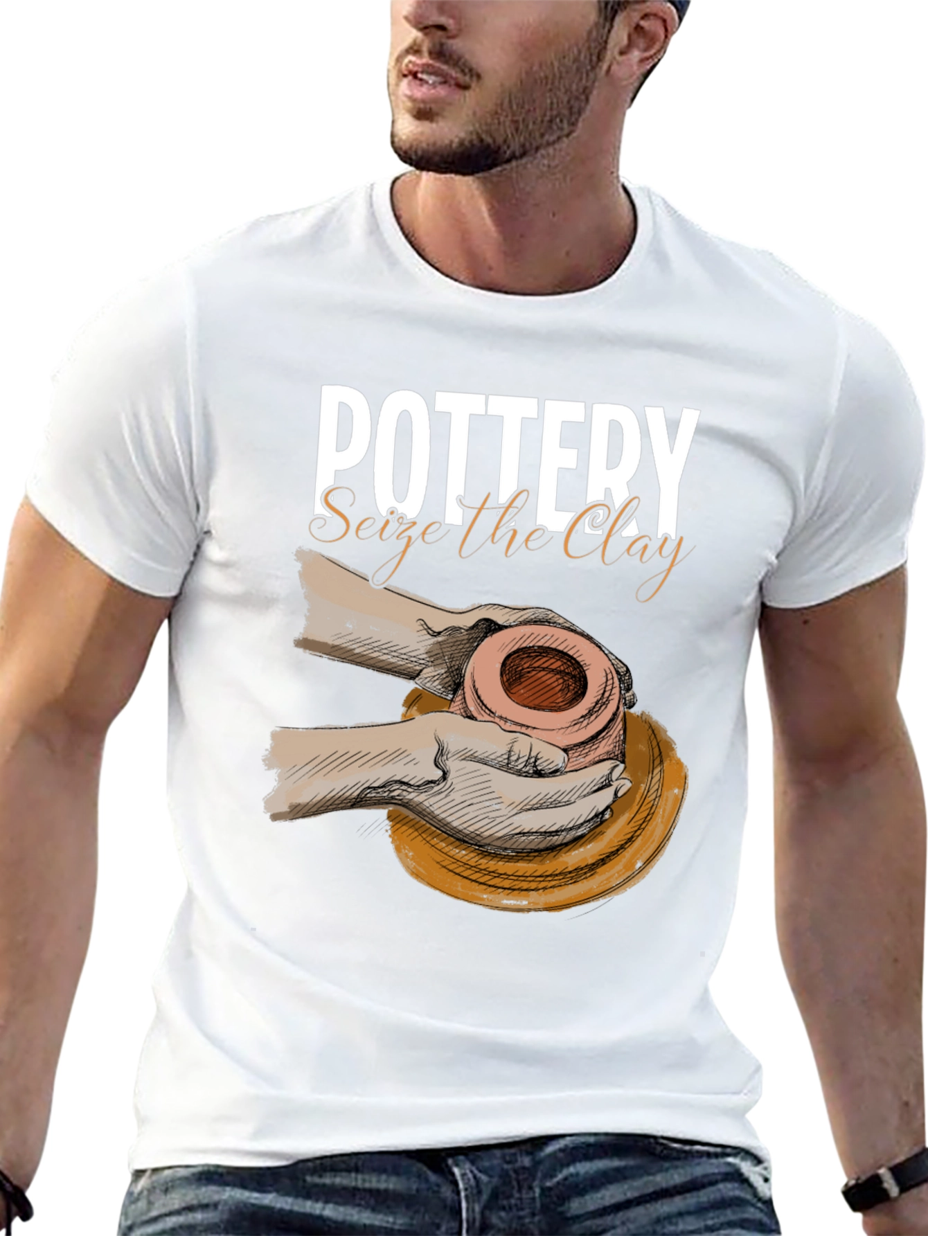 Pottery Seize the Clay Graphic T-Shirt