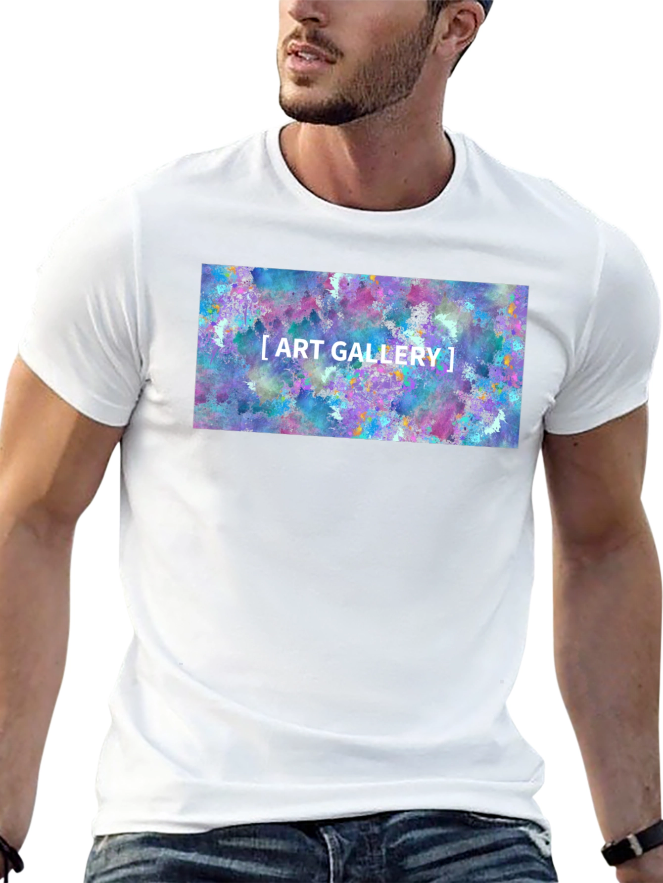 Art Gallery Graphic Tee - Trendy Streetwear
