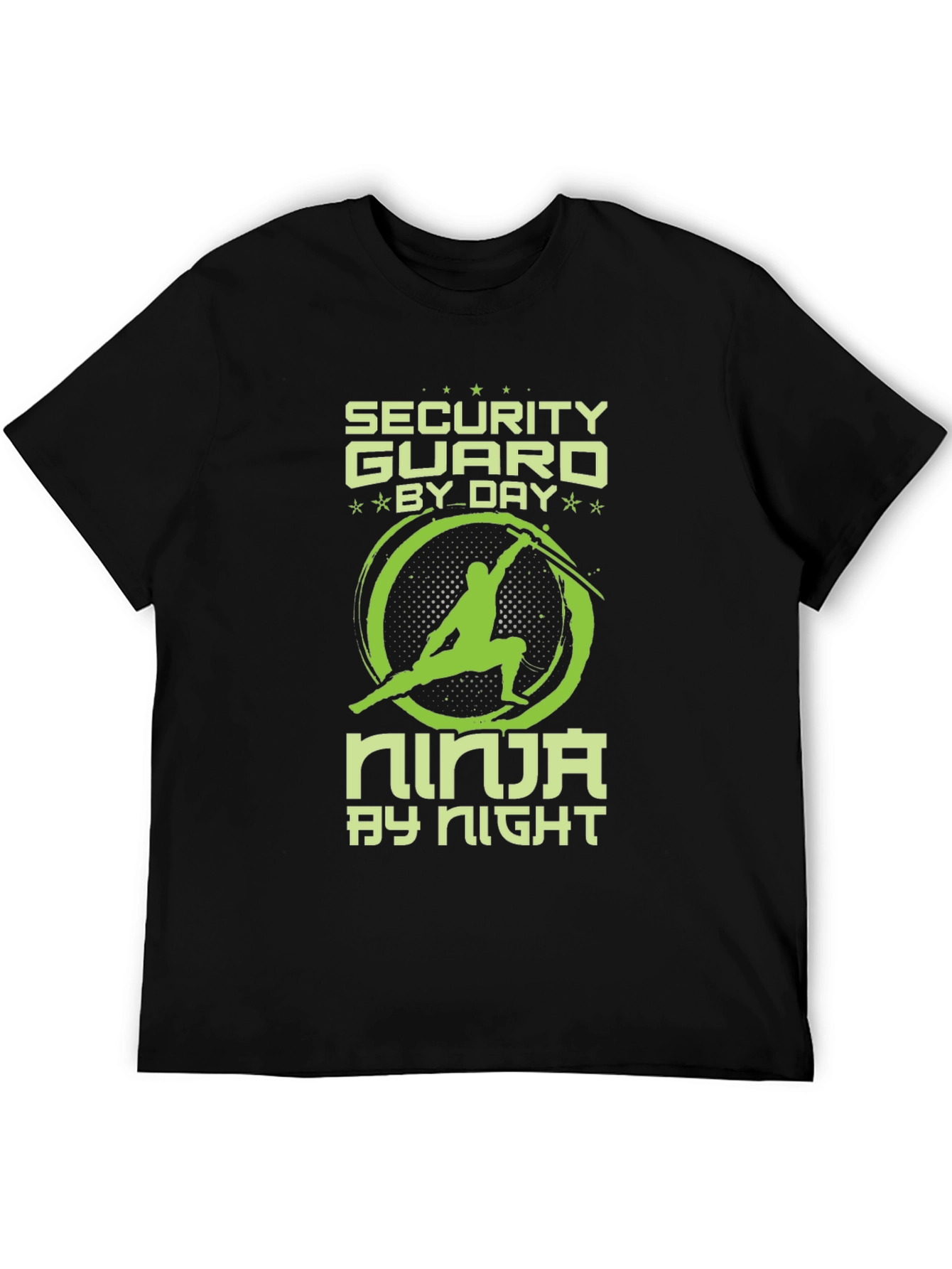 Security Guard by Day Ninja by Night T-Shirt