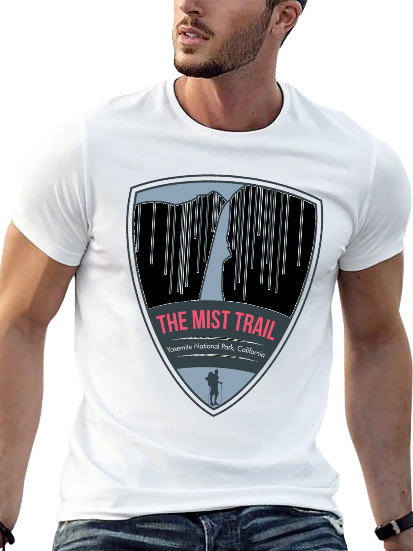 The Mist Trail Tee - Yosemite National Park Souvenir