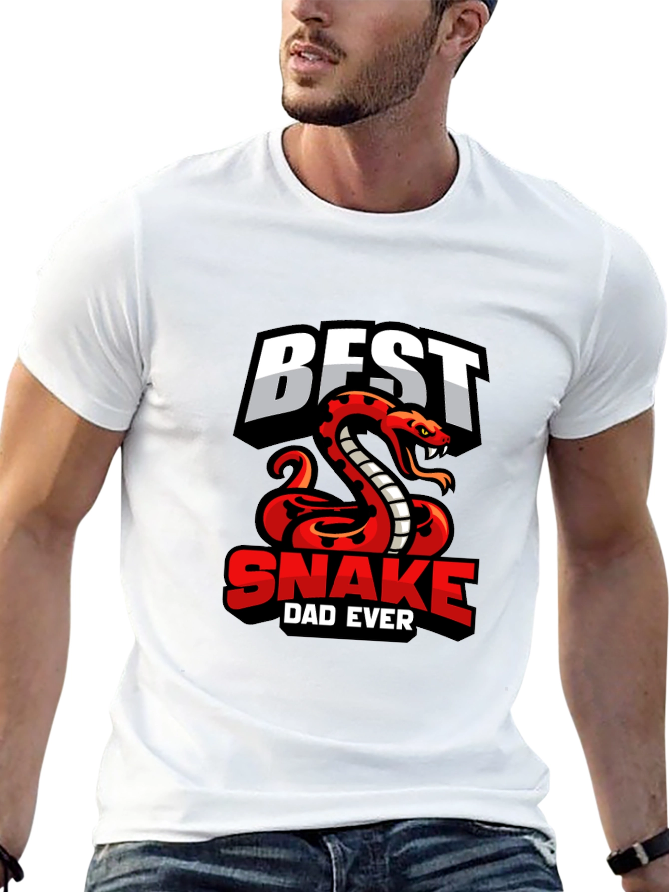 Best Snake Dad Ever T-Shirt