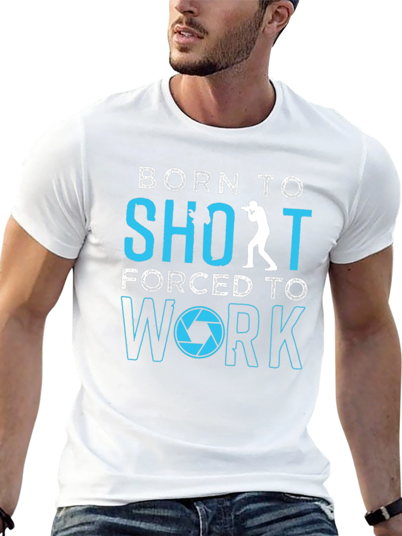 Born to Shoot T-Shirt - Photographer Gift