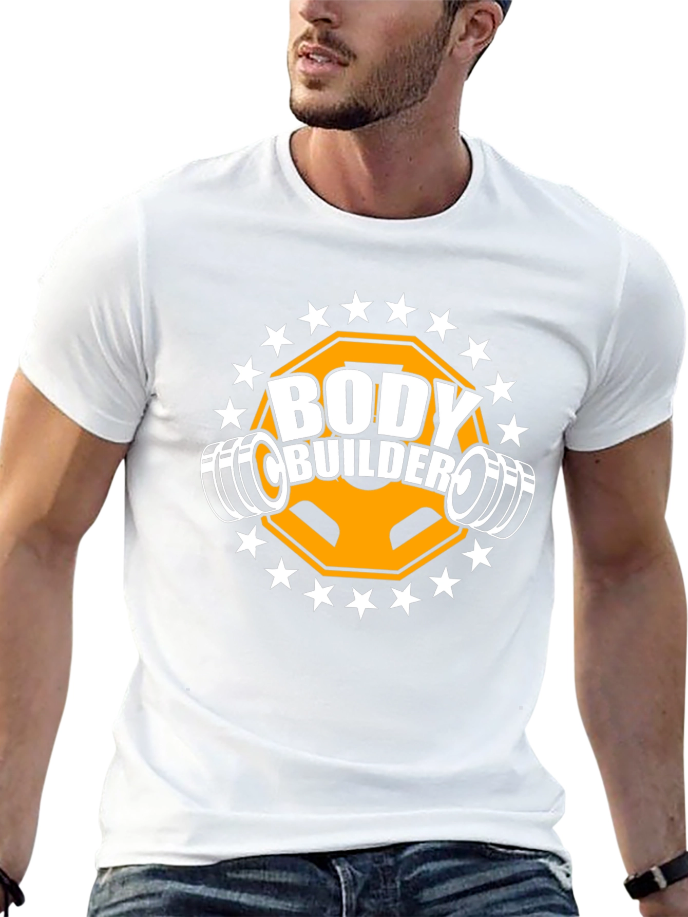 Bodybuilder T-Shirt - Fitness Gym Workout Tee