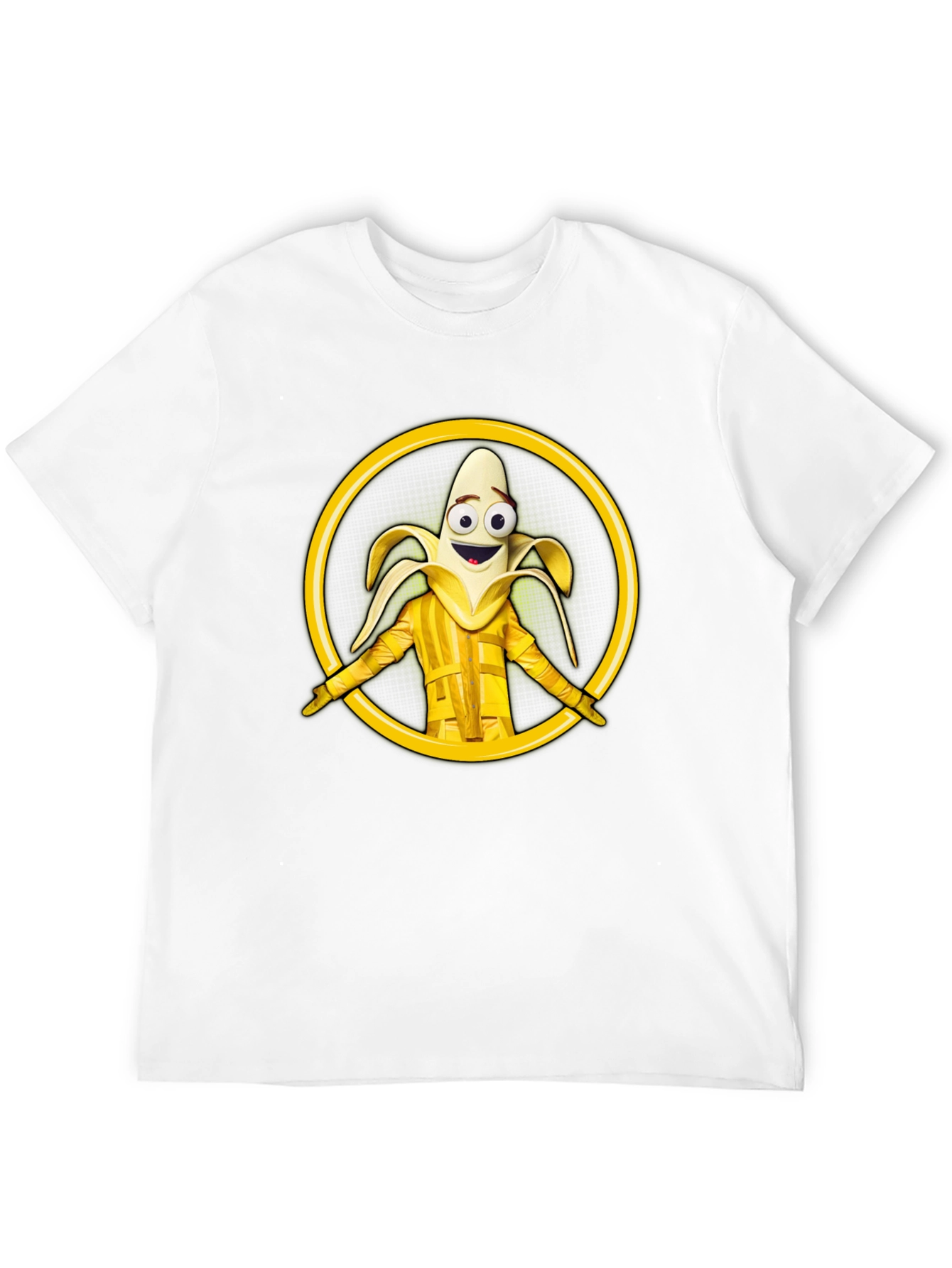 Banana Character Graphic T-Shirt