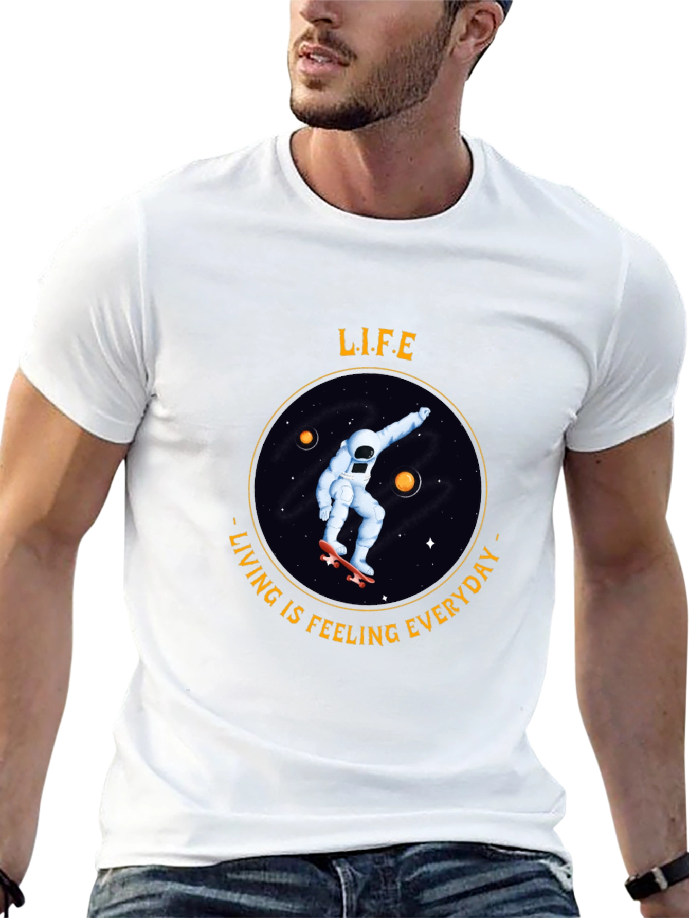 Life: Living is Feeling T-Shirt