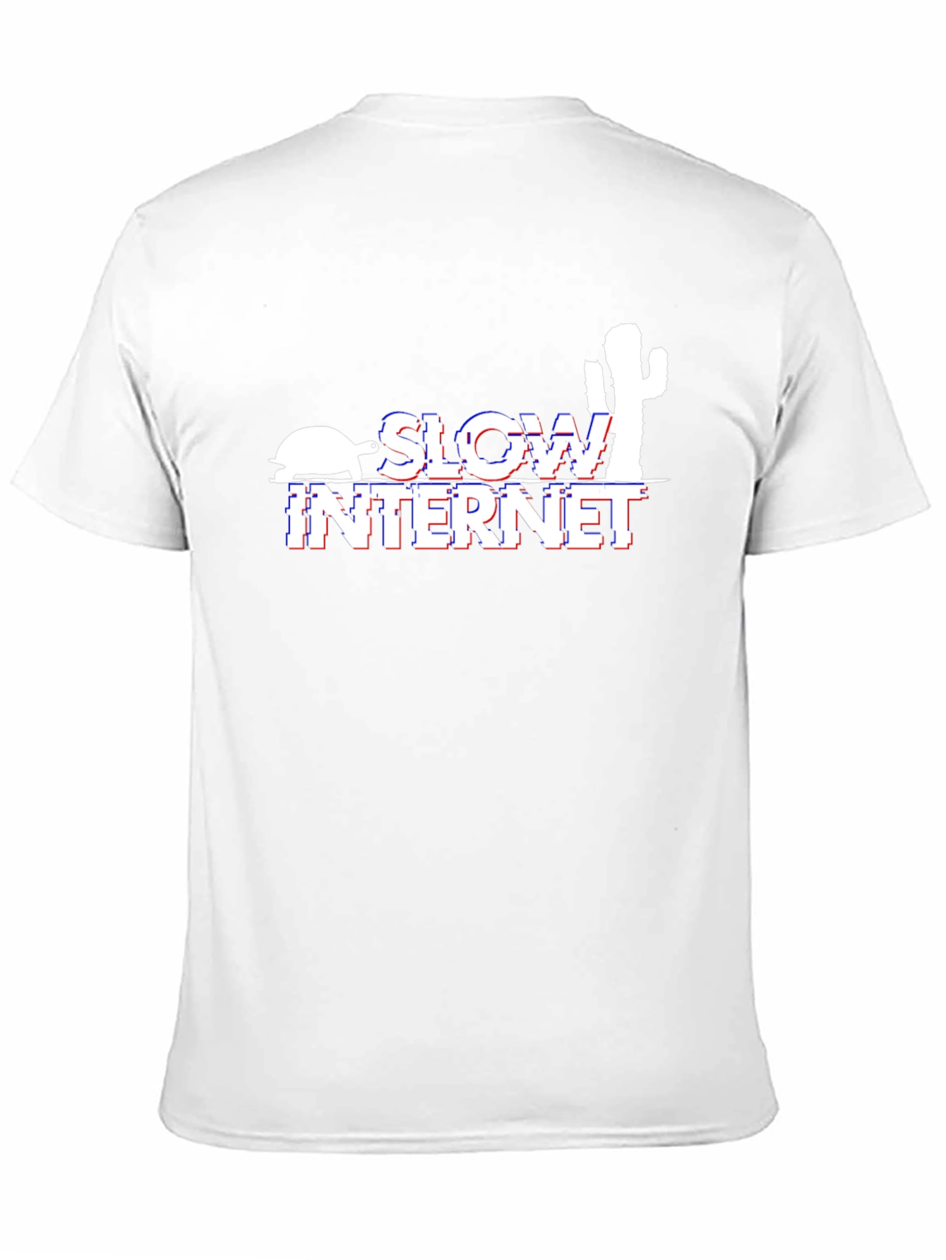 Slow Internet Novelty Graphic T-Shirt