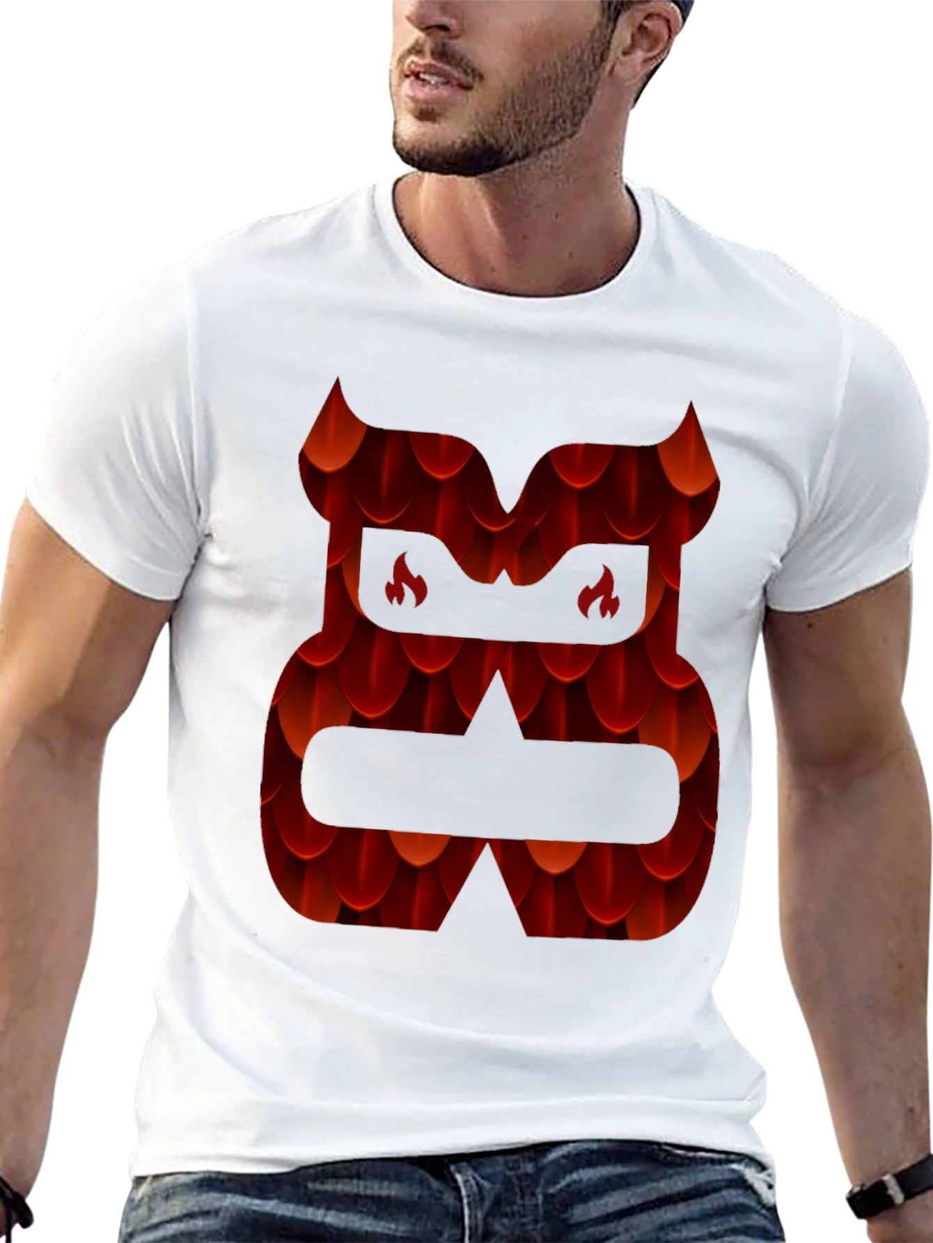 Scaled Dragon Graphic Tee
