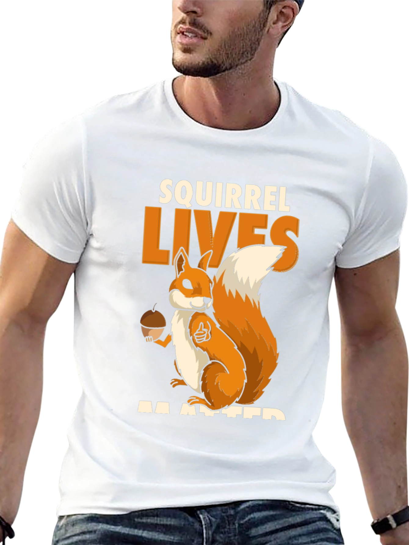 Squirrel Lives Matter Graphic T-Shirt