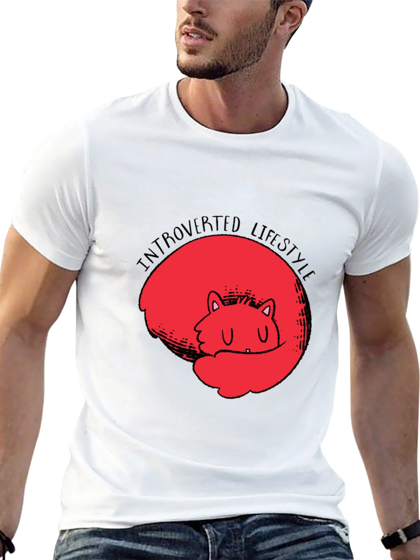 Introverted Lifestyle Graphic Tee
