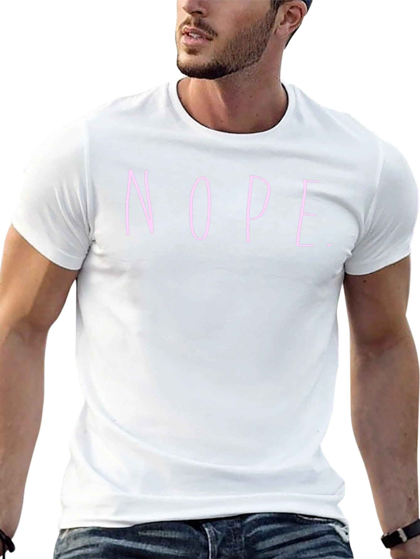 Nope T-Shirt - Casual Humor Tee
