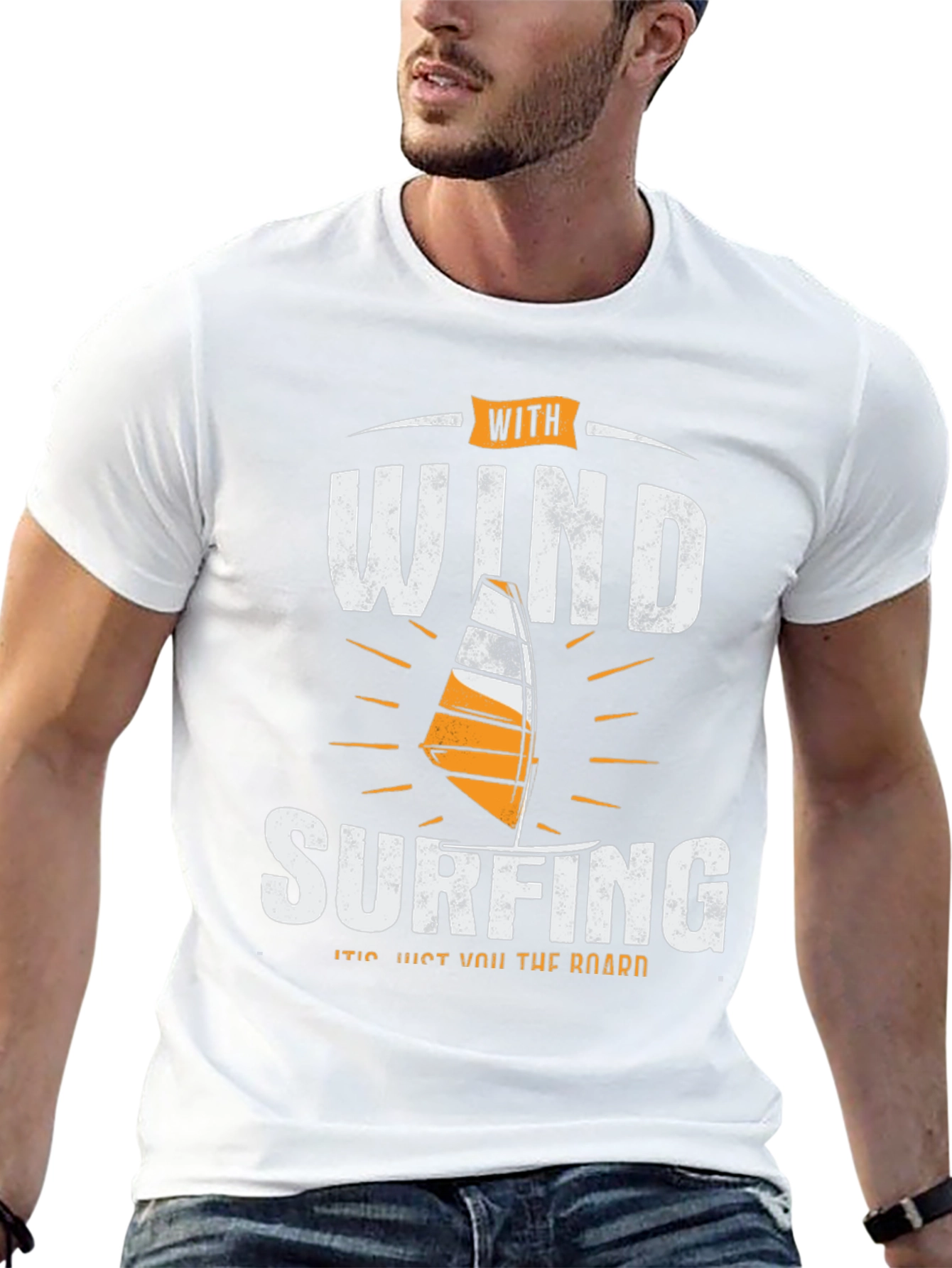 Windsurfing T-Shirt: With Wind Surfing Tee