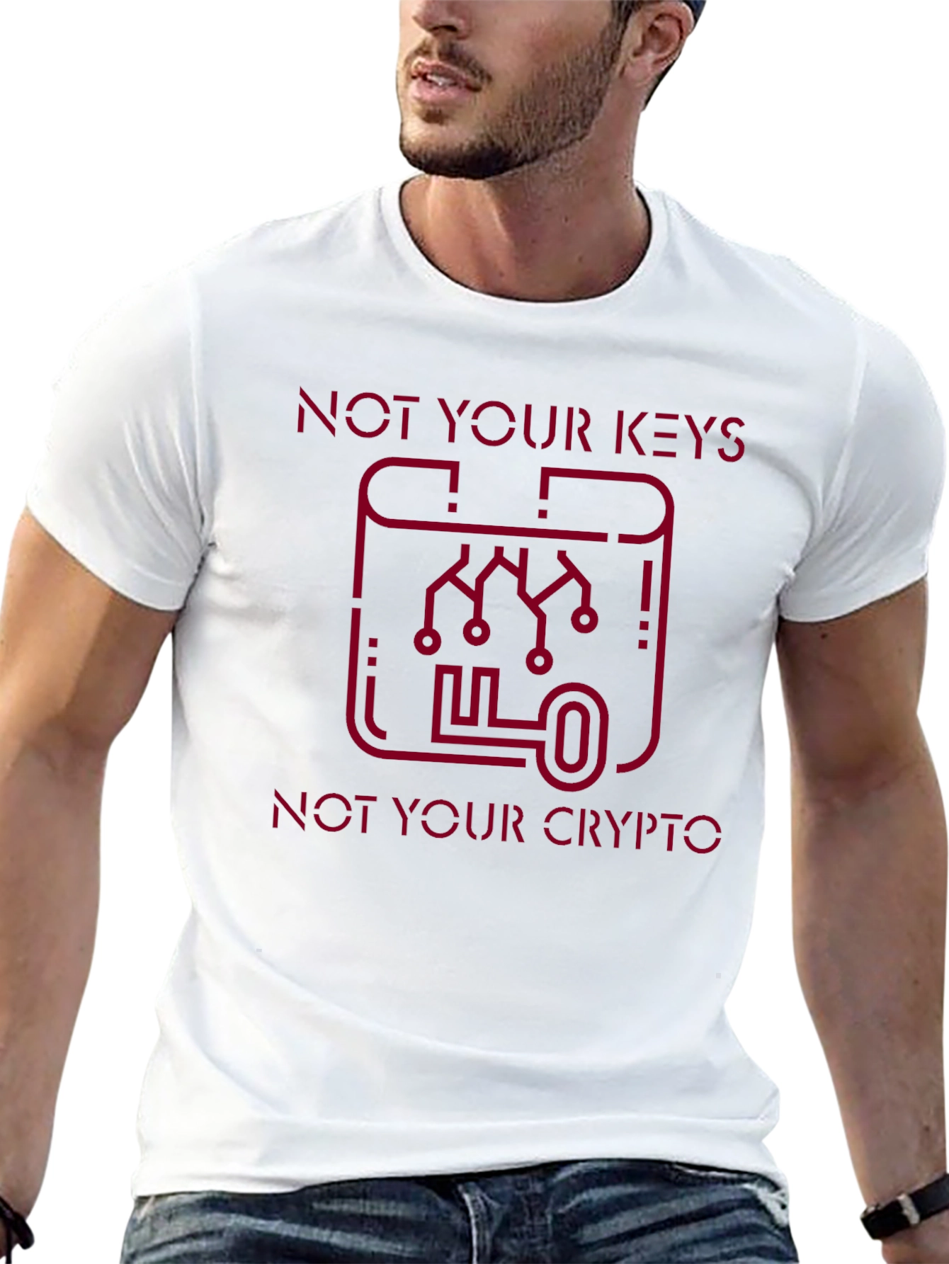 Not Your Keys Not Your Crypto T-Shirt