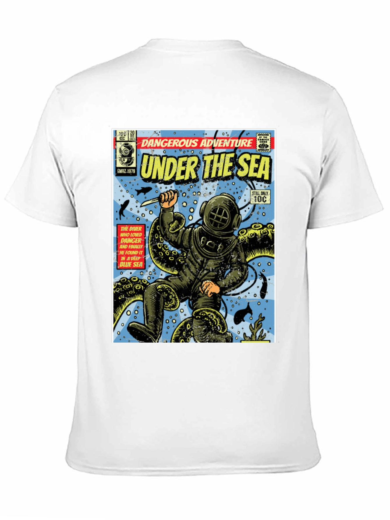 Under the Sea Comic Book T-Shirt