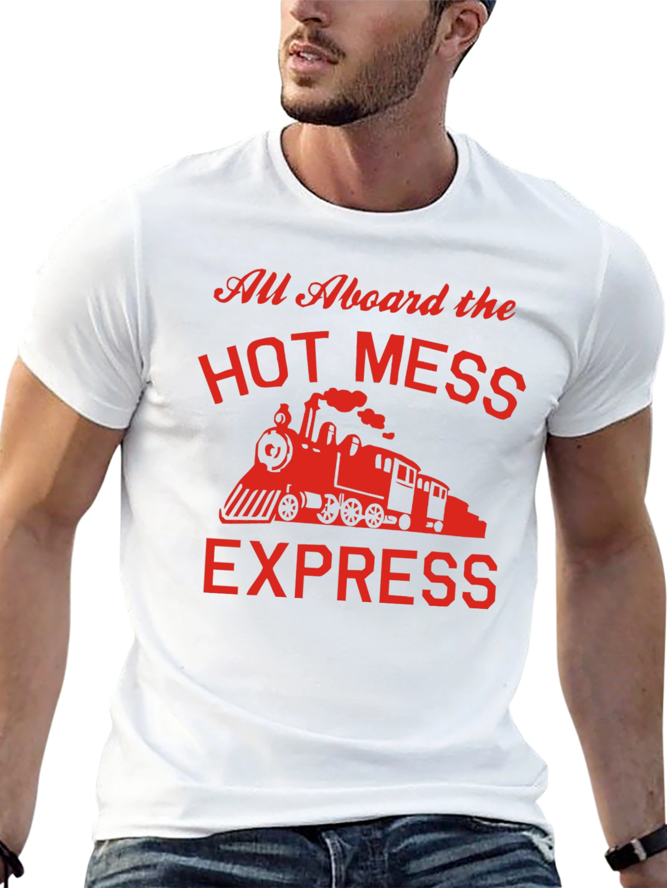 Hot Mess Express T-Shirt - Funny Train Graphic Tee