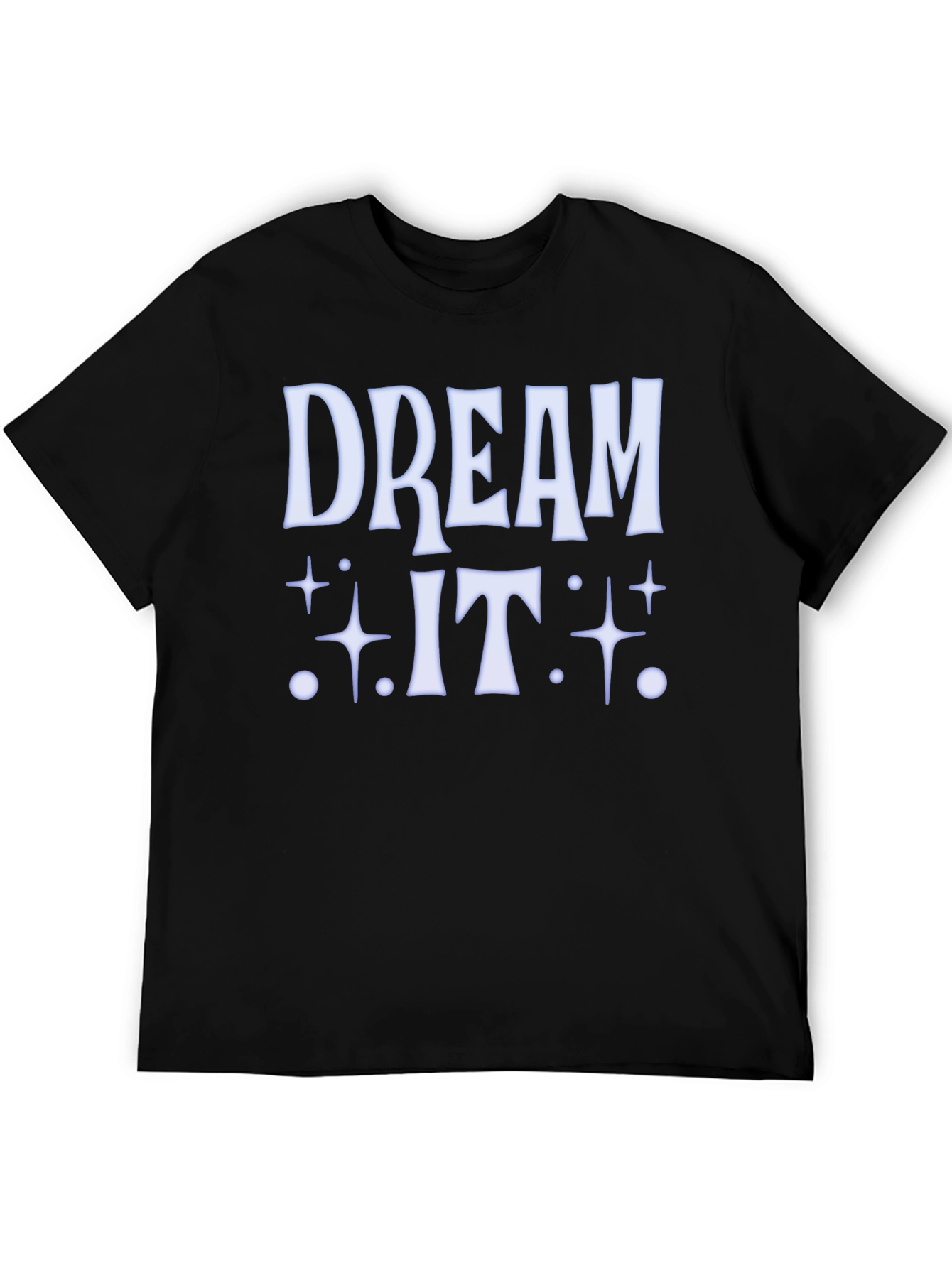 Dream It Graphic T-Shirt - Black Short Sleeve