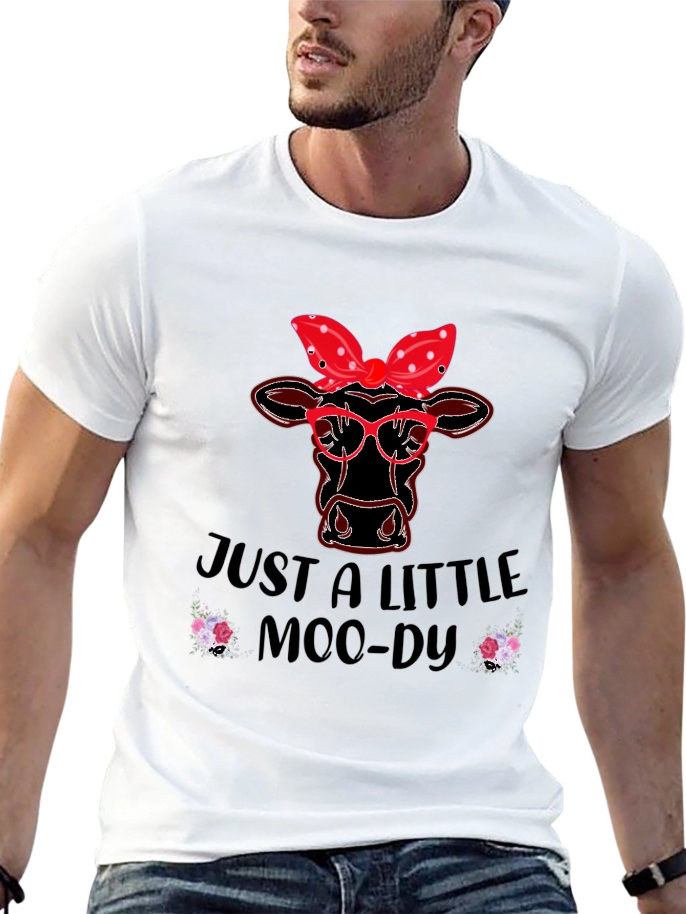Just a Little Moody Cow T-Shirt