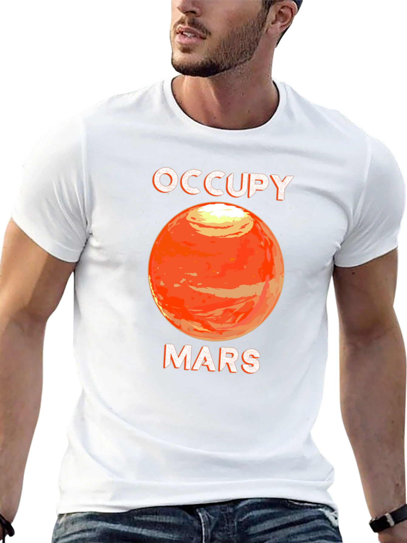 Occupy Mars T-Shirt - Outer Space Tee