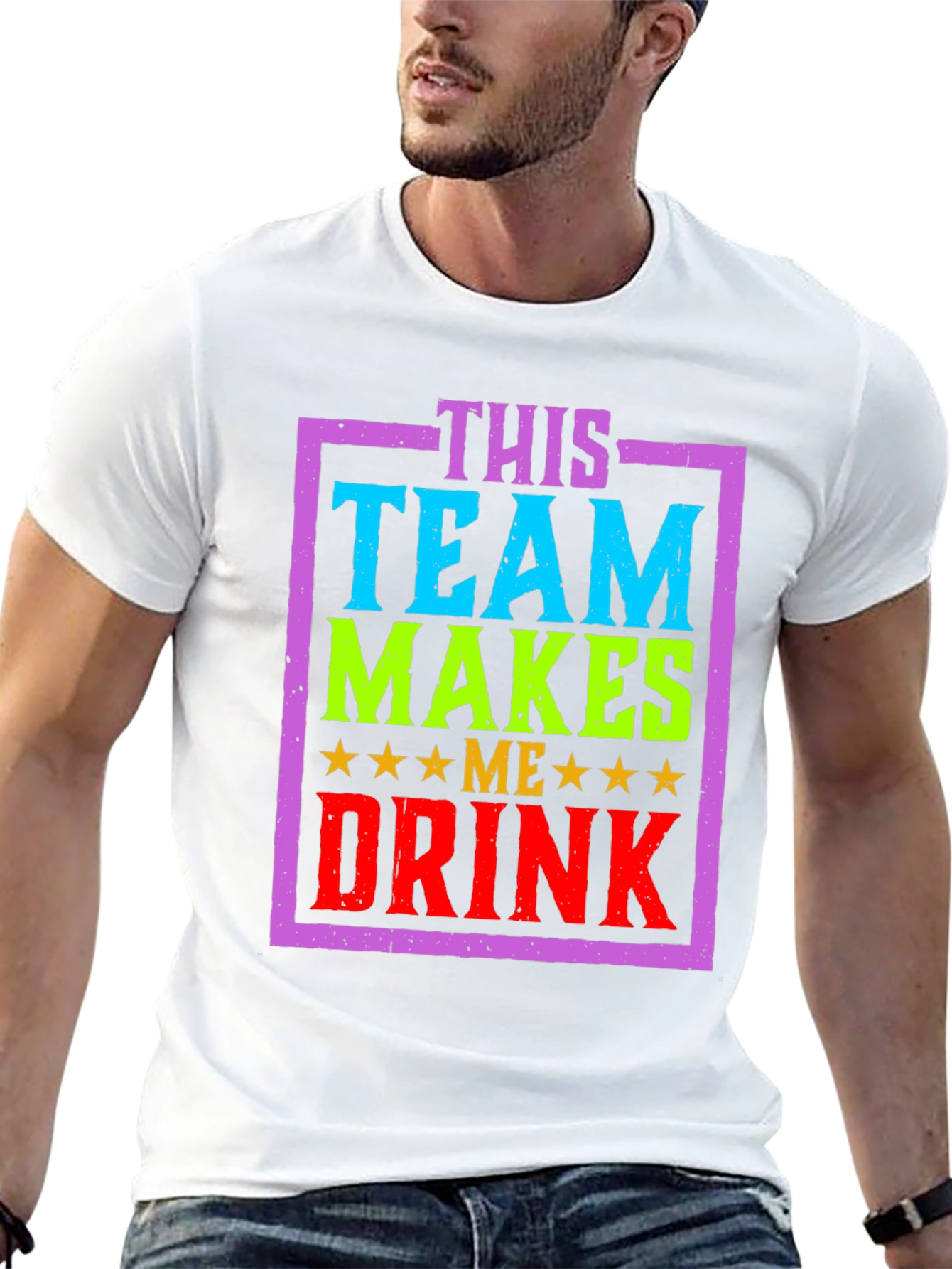 This Team Makes Me Drink T-Shirt