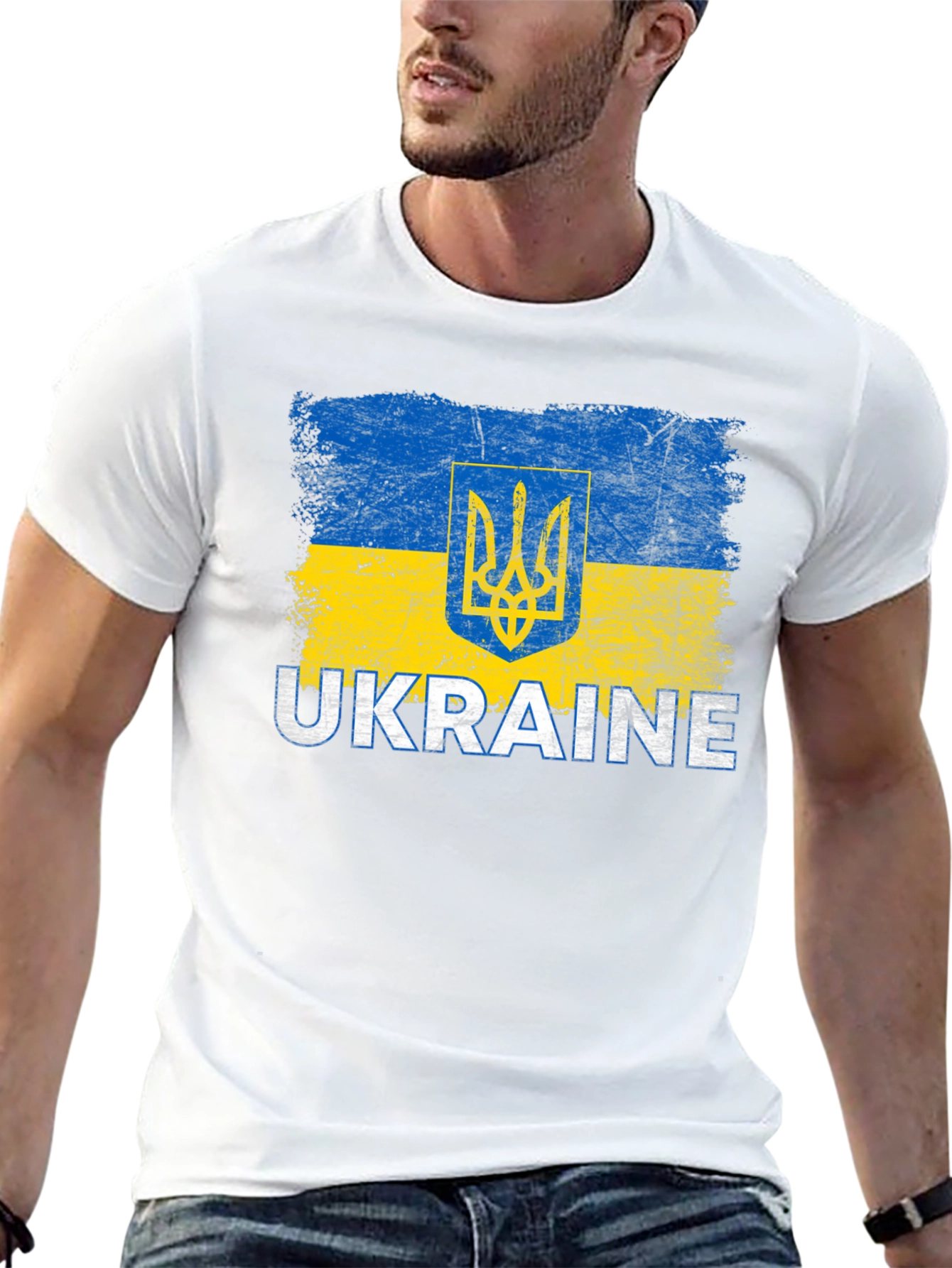 Ukraine Flag T-Shirt - Patriotic Ukrainian Pride