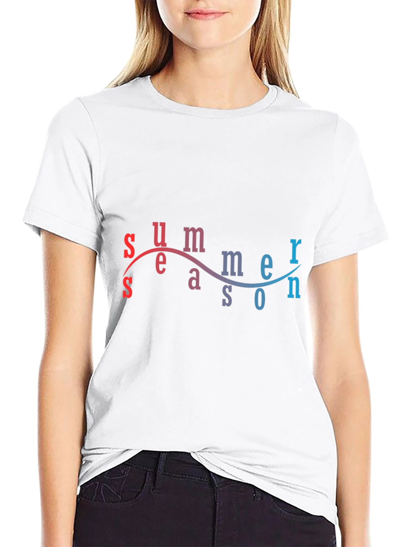 Summer Season Graphic T-Shirt