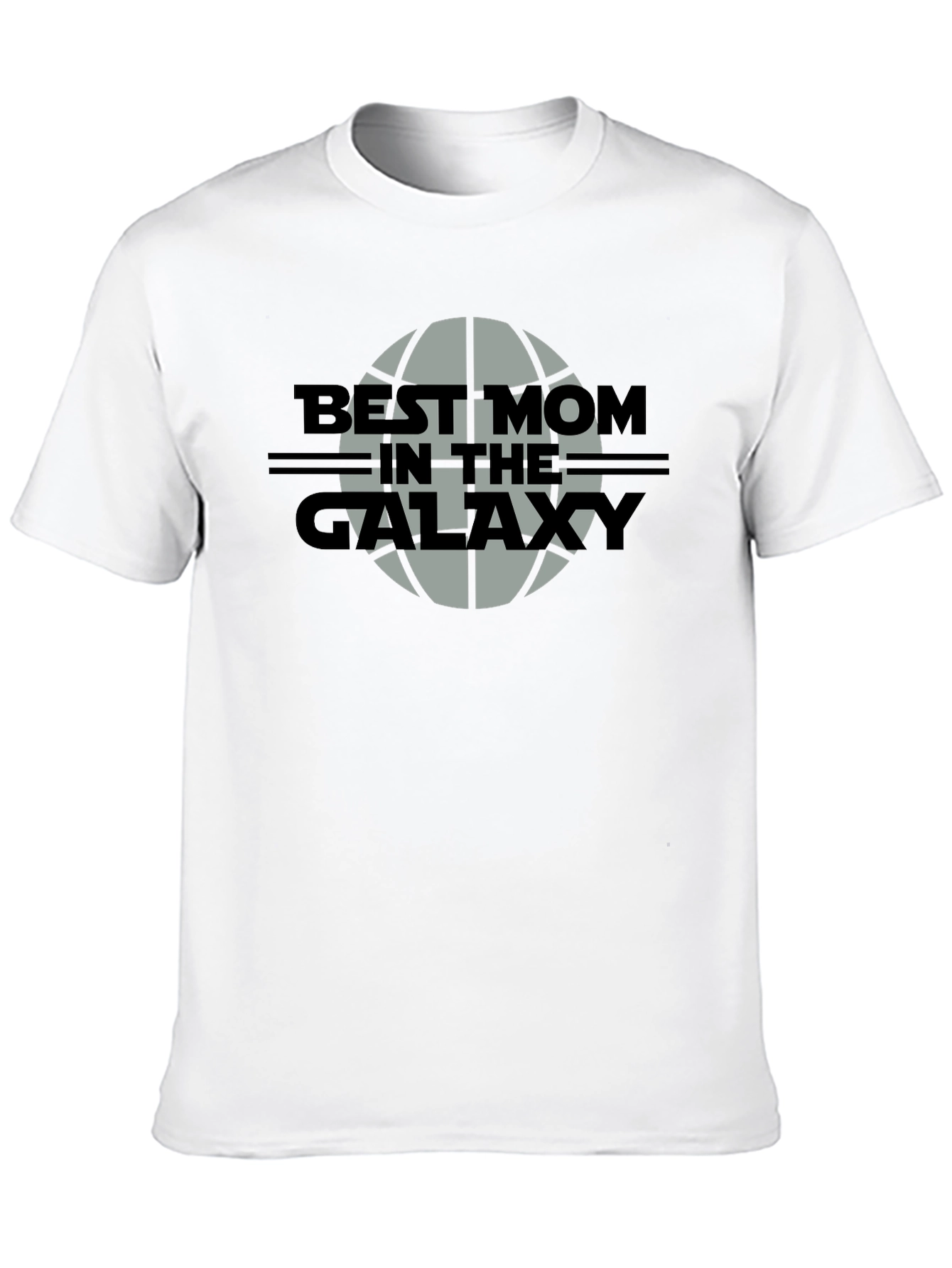 Best Mom in the Galaxy Black T-Shirt