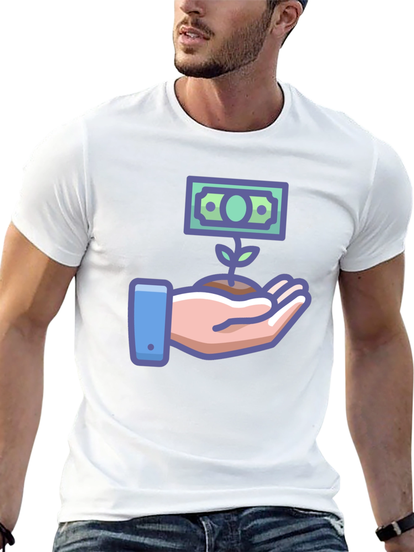 Money Tree Graphic Tee - Invest in Style!