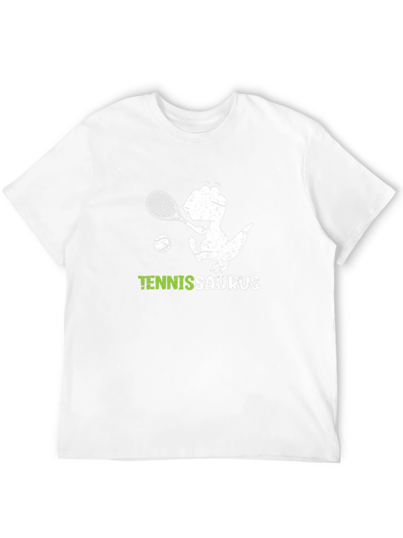 Tennisaurus T-Shirt - Dinosaur Tennis Player