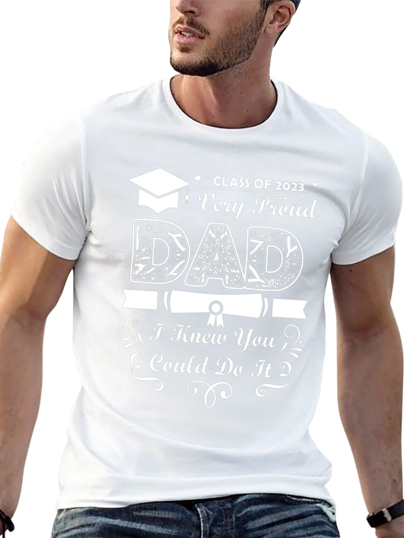 Proud Dad Class of 2023 Graduation T-Shirt