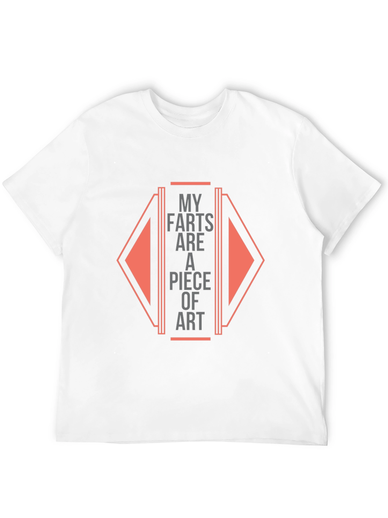 Funny Farts Art Graphic Black Tee