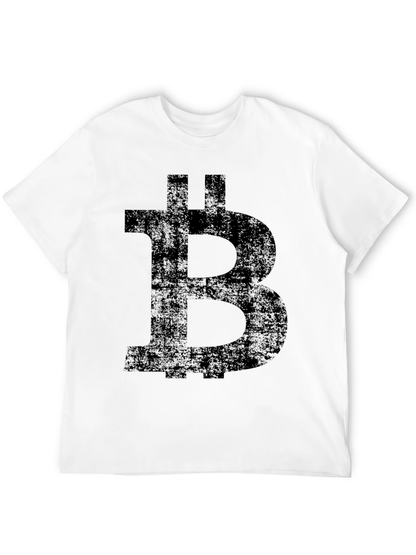 Bitcoin B Logo Black Graphic Tee
