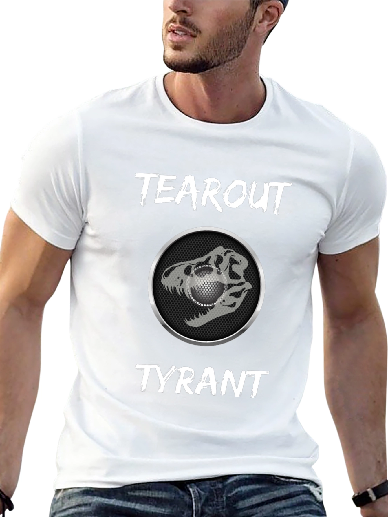 Tearout Tyrant Dinosaur T-Shirt