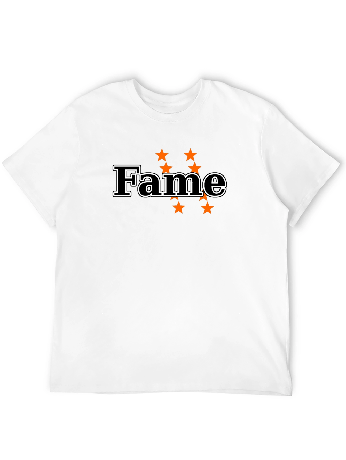 Fame Star Graphic Black T-Shirt