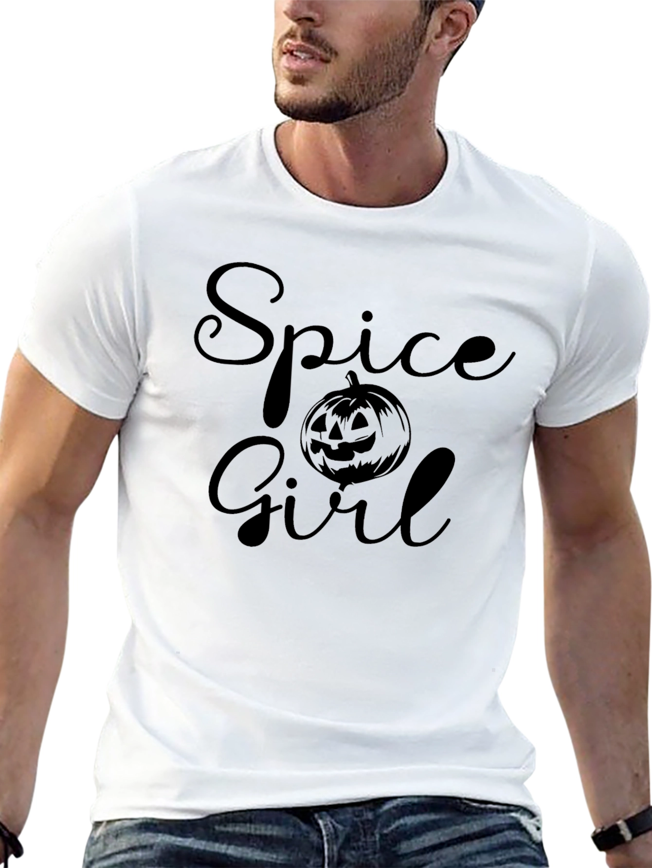 Spice Girl Pumpkin T-Shirt - Halloween Tee