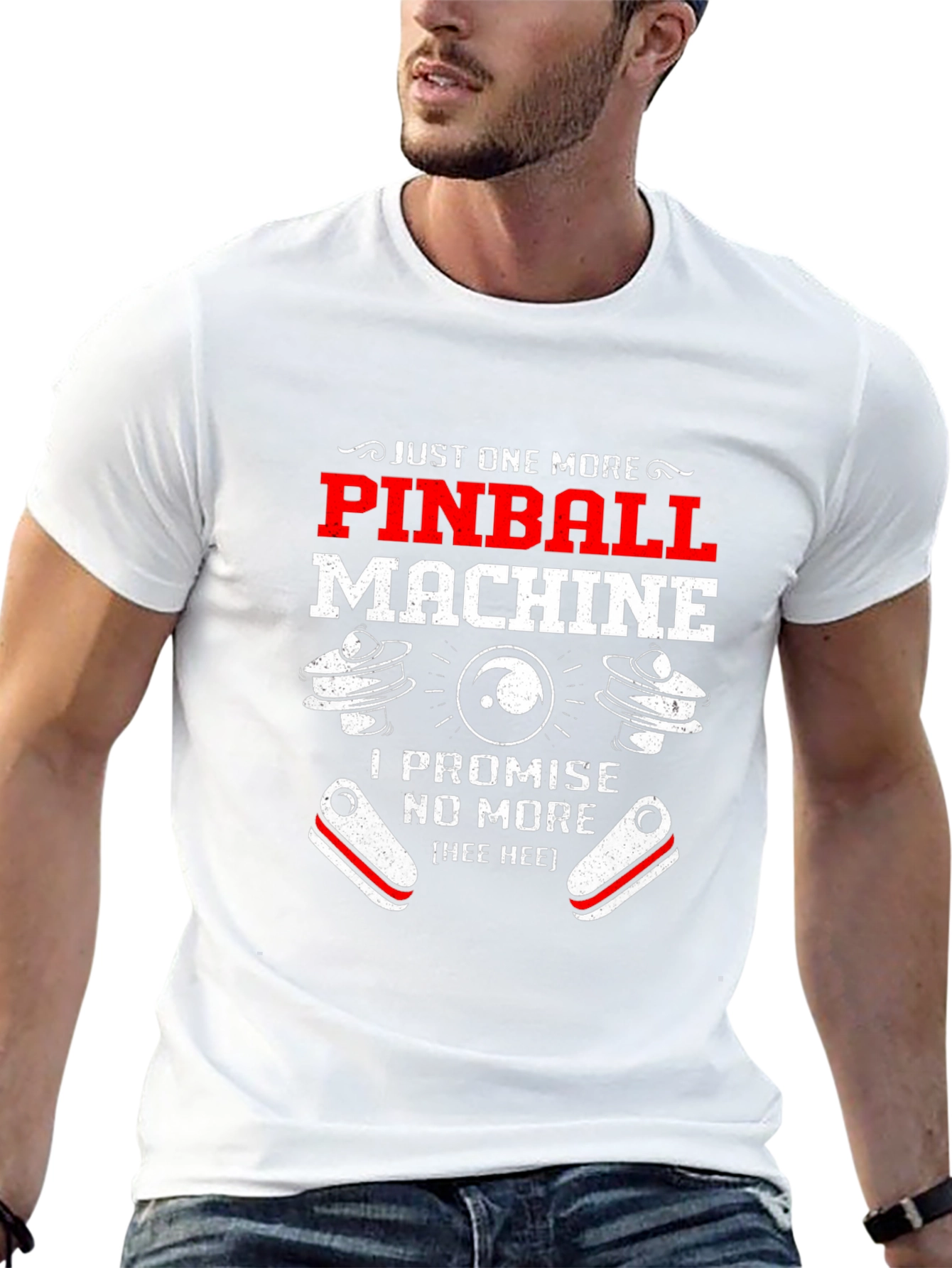 Pinball Machine Just One More T-Shirt