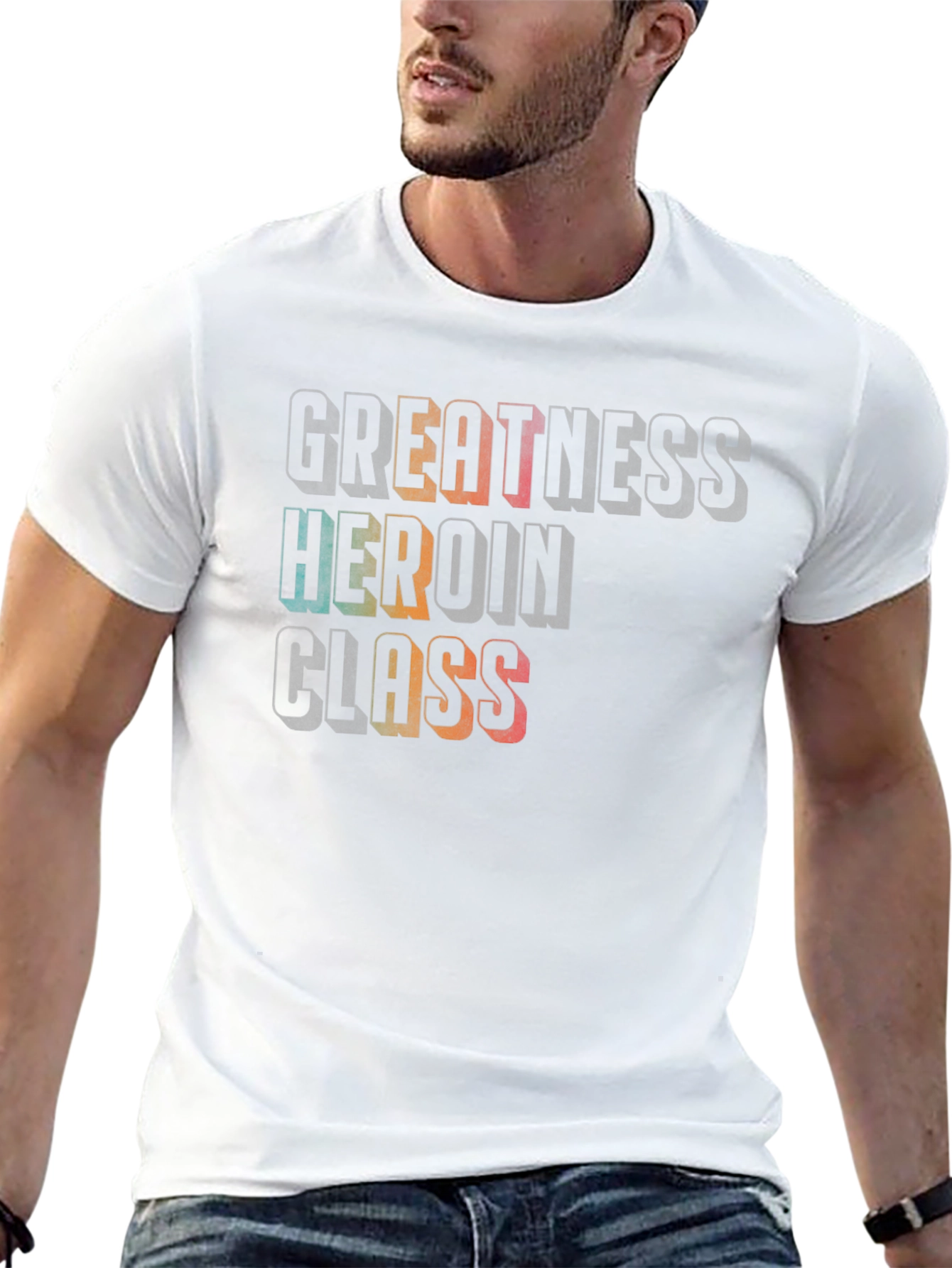 Greatness Heroin Class Graphic T-Shirt