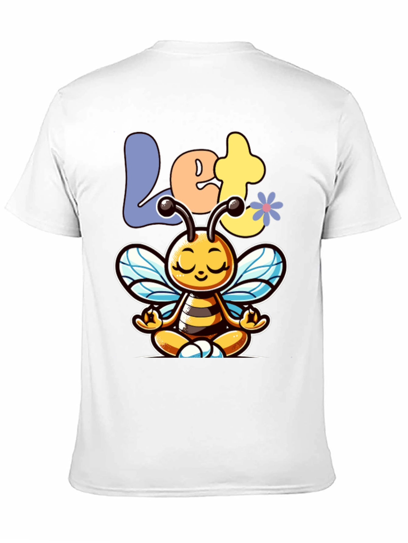 Let it Bee Zen Meditation T-Shirt