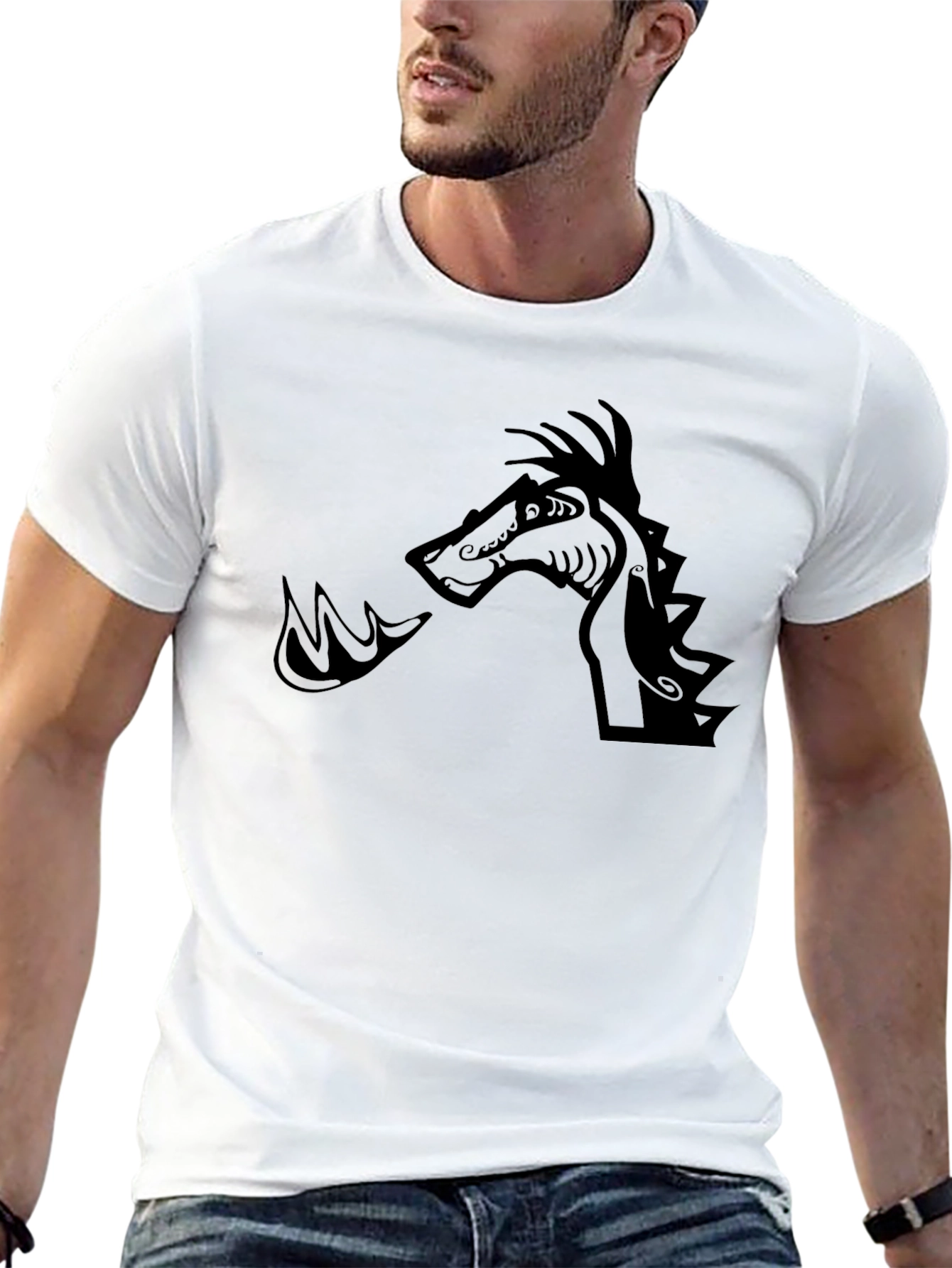 Dragon Fire Black T-Shirt